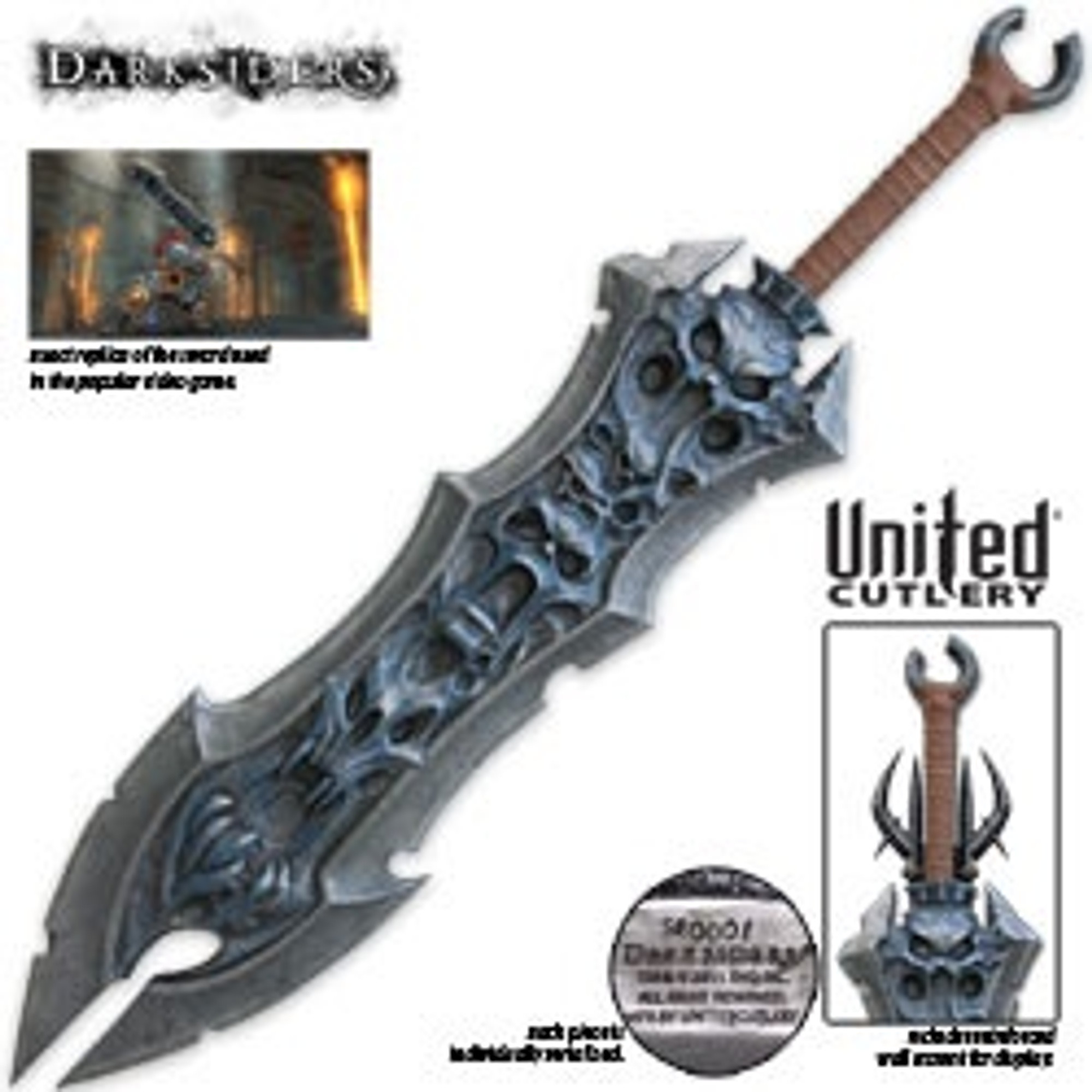 Darksiders Chaos Eater Sword & Display