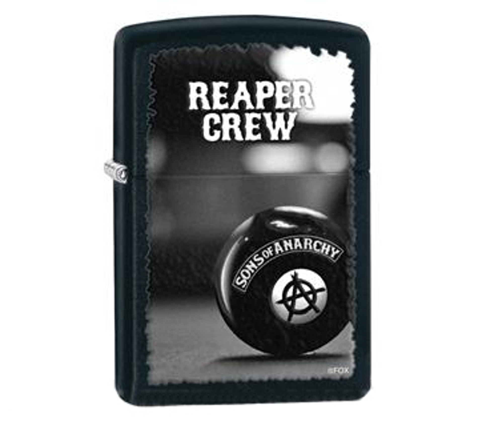 Zippo Classic Lighter - Reaper Crew (Matte Black)