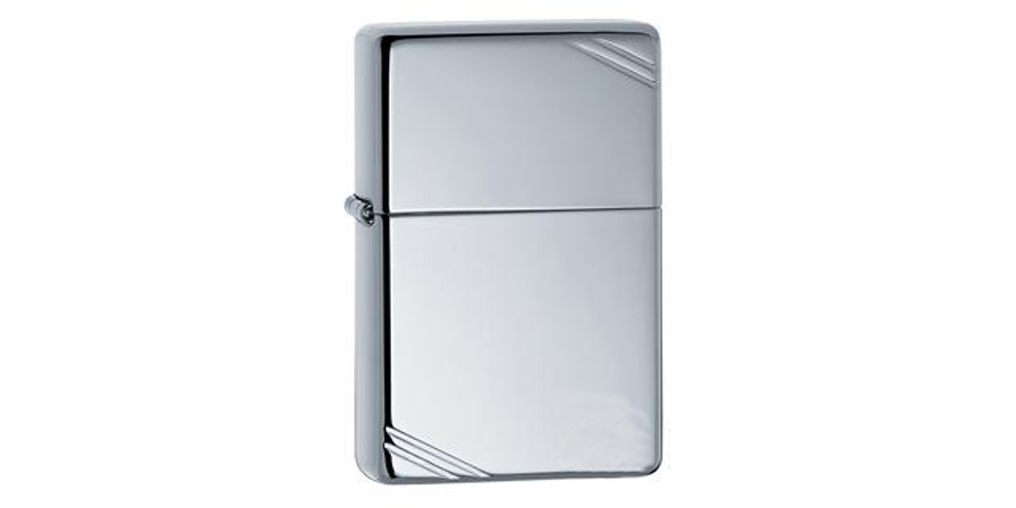 Zippo "Vintage Series 1937" with Slashes - Polished Stainless