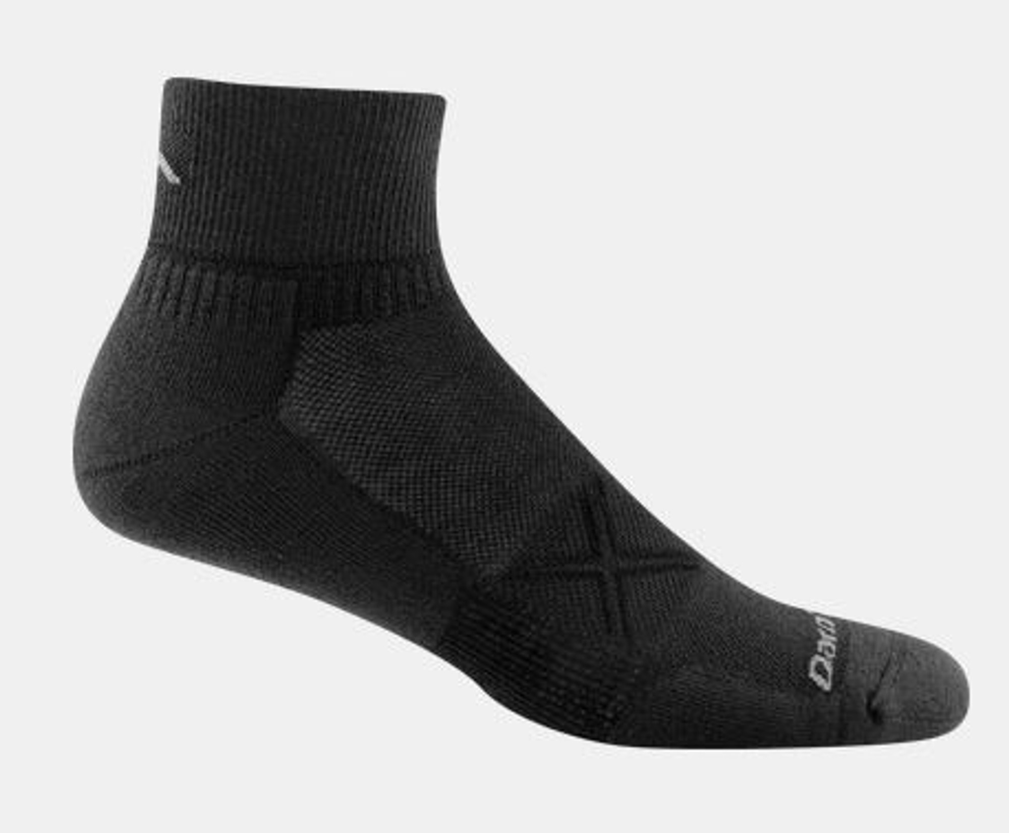 Darn Tough 1773 Coolmax Vertex 1/4 Sock Ultra-Light - Black