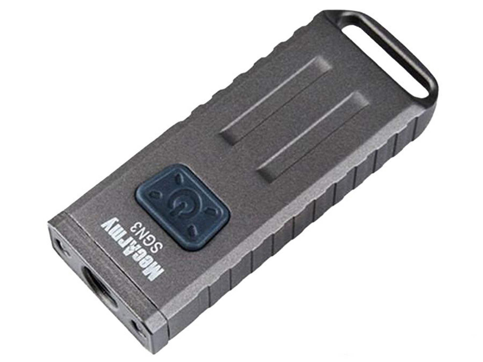 MecArmy SGN3 USB Rechargeable EDC Flashlight (Color: Grey)