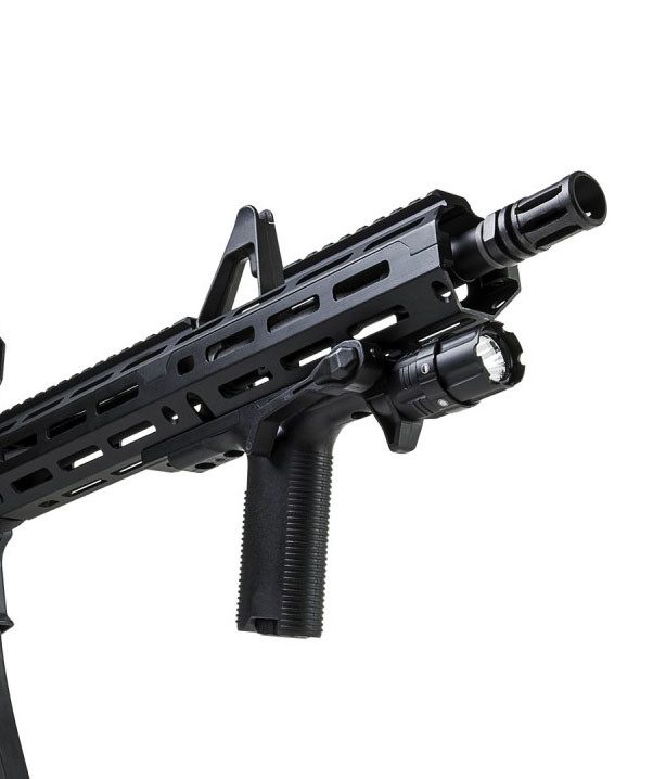 VISM By NcStar VGF Vertical Grip with Integrated Strobe Flashlight M ...