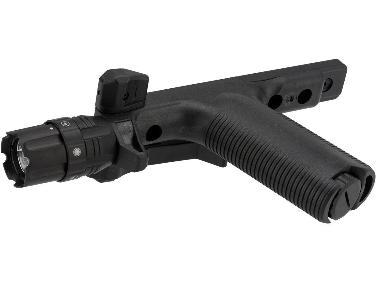 VISM By NcStar VGF Vertical Grip with Integrated Strobe Flashlight M ...