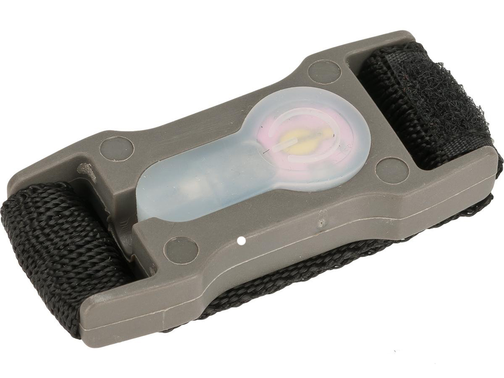 FMA S-Lite Vertical IFF Strobe LED for MOLLE (Color: Foliage Green Buckle / Blue Strobe)