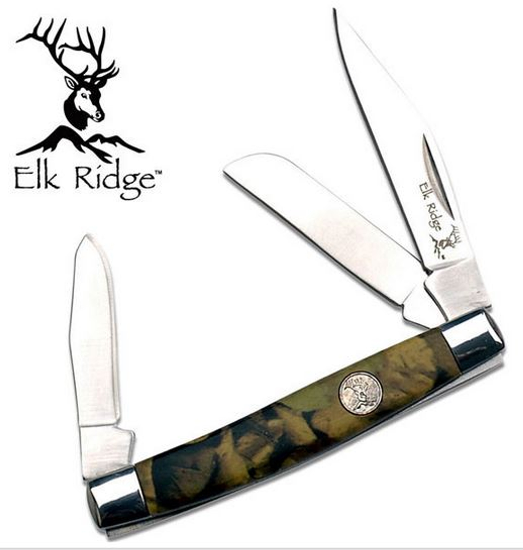 Elk Ridge ER323MC Stockman Forest Camo