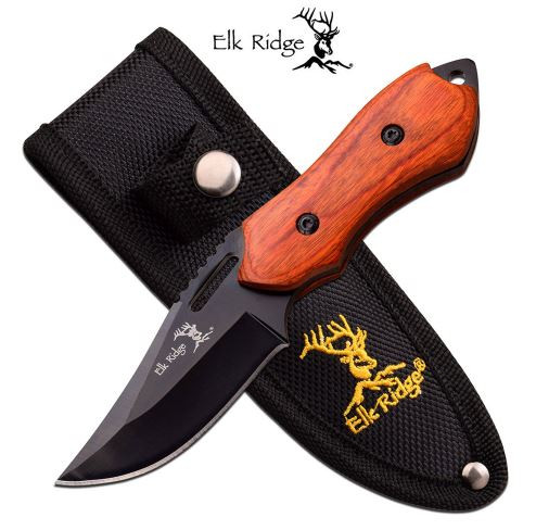 Elk Ridge ER562WD Fixed Blade w/ Nylon Sheath