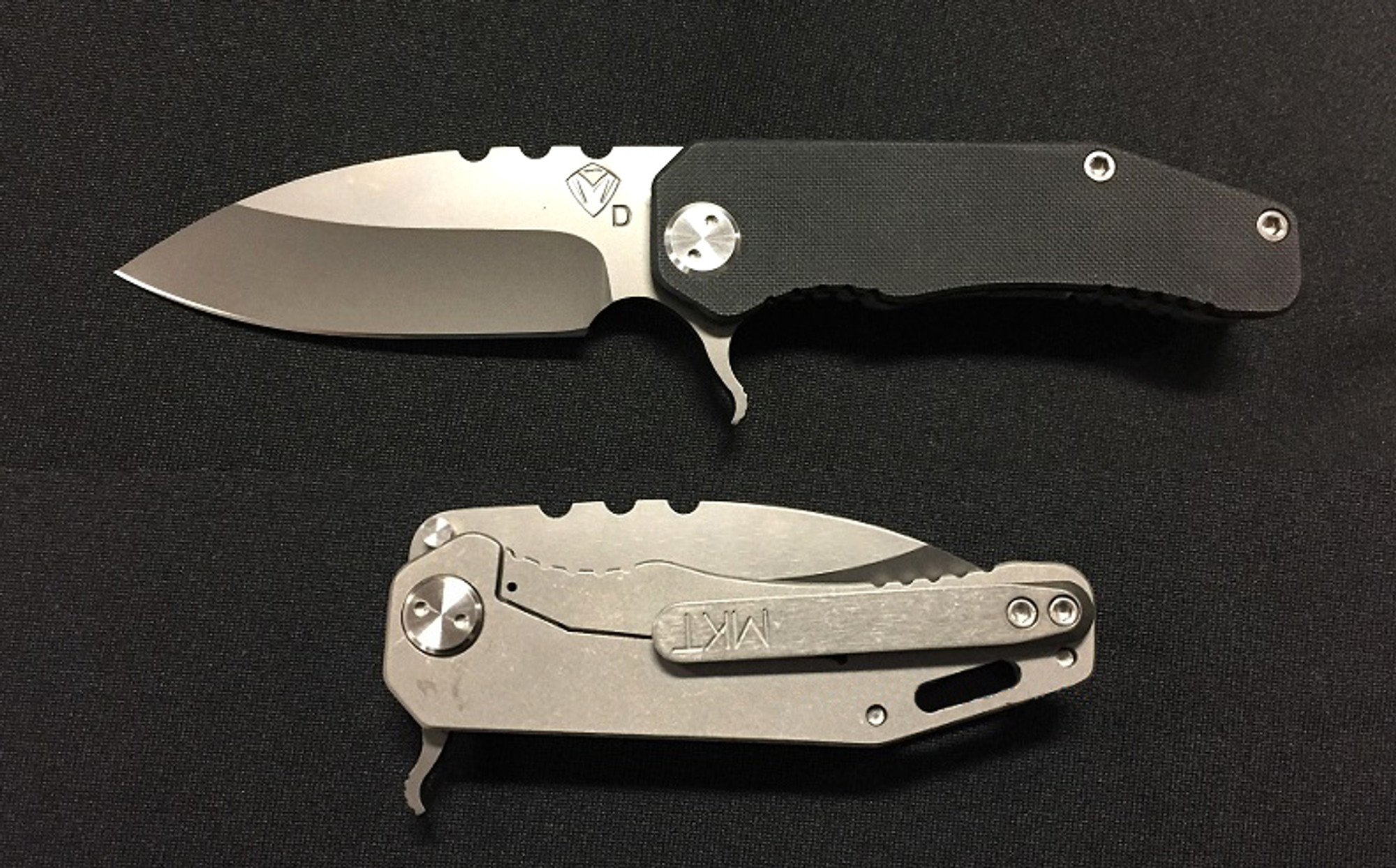 Medford Deployment 187 Flipper Black - Grey PVD