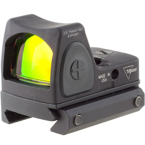 Trijicon RMR Type 2 Adjustable LED Sight – 1.0 MOA Red Dot  with RM33 Picatinny Rail Mount