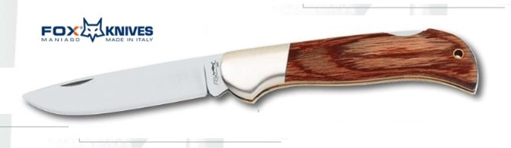 Fox Italy Cocobolo Fox 500 Folding Knife, N690, 01FX199