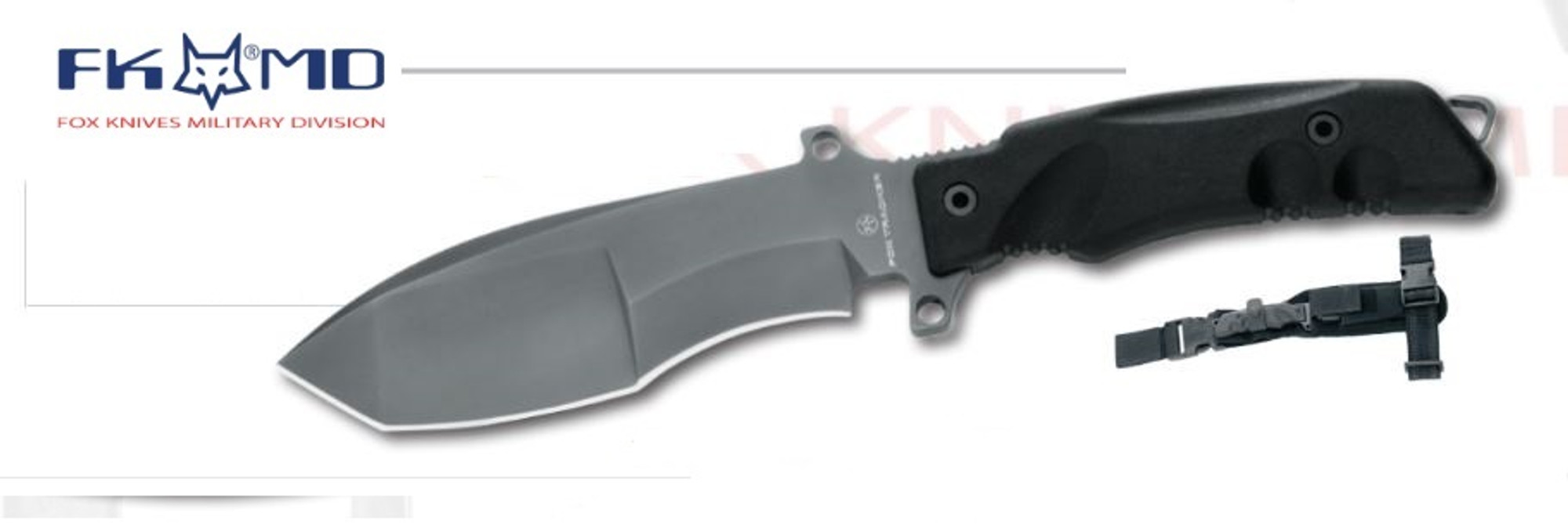 Fox Italy FX9CM01B FKMD Tracker Sniper Knife, N690