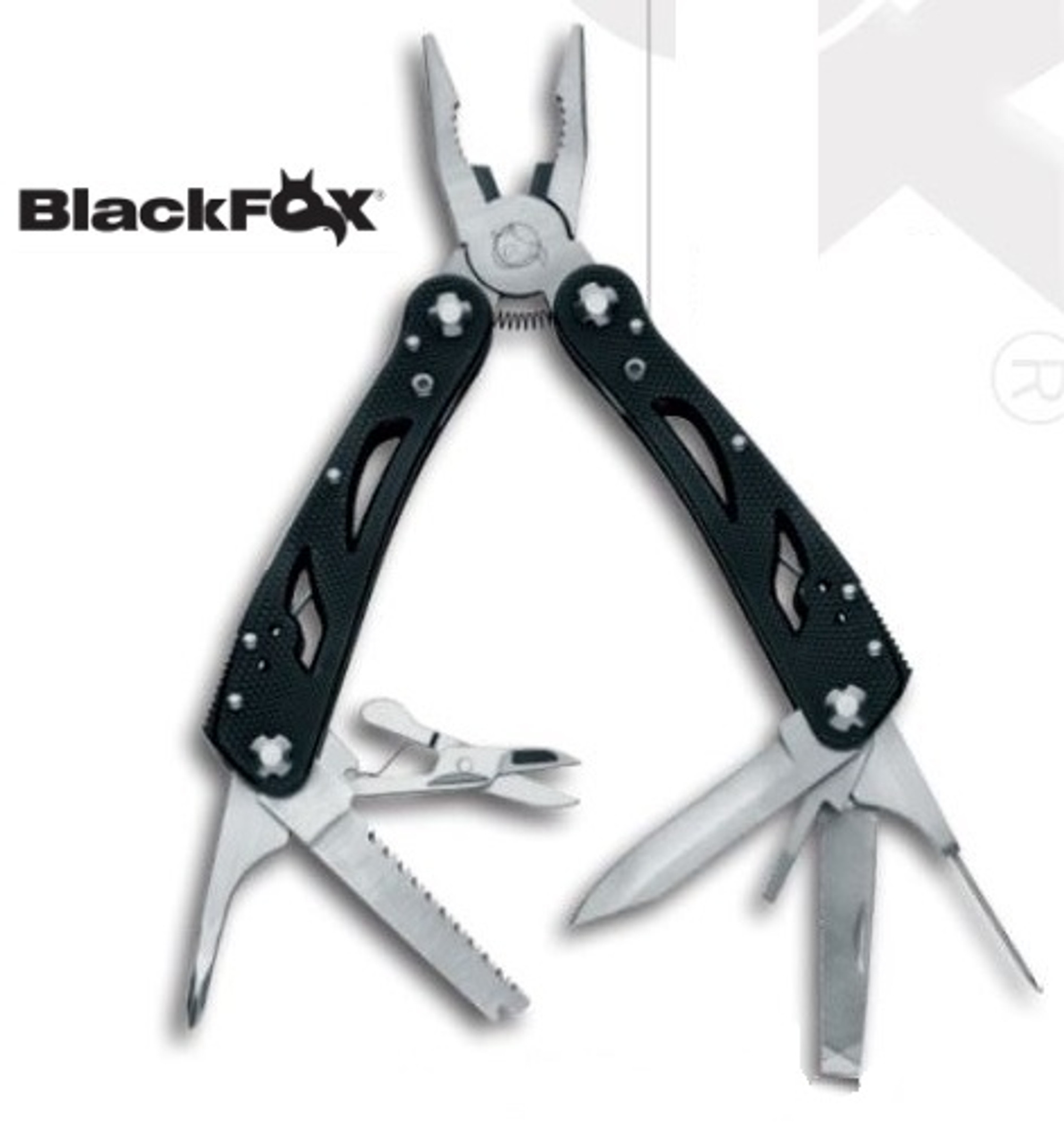 BlackFox BF202 Multi Tool w/Nylon Sheath, 09FX011