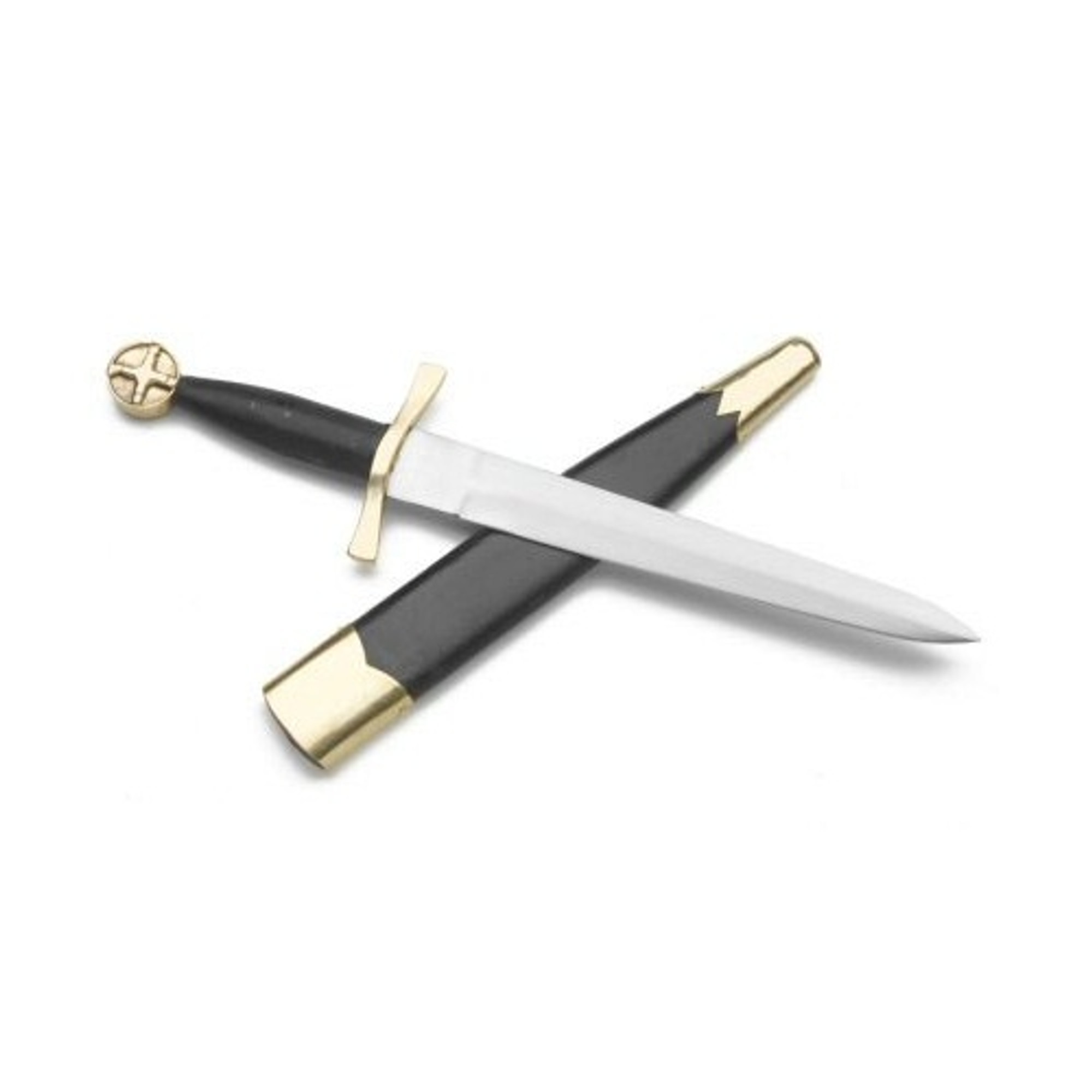 Medieval Dagger w/Crusader Cross Medieval Dagger w/Crusader Cross