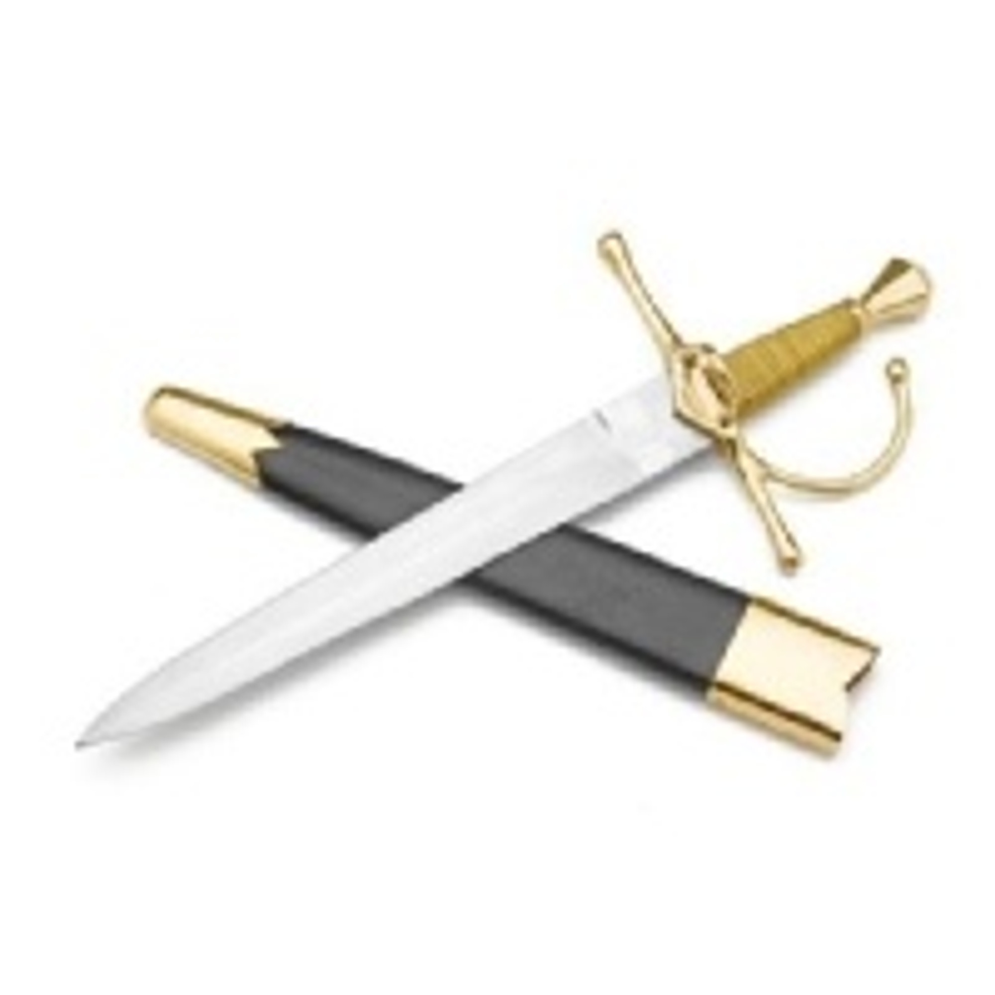 Swept Hilt 17th Century Dagger