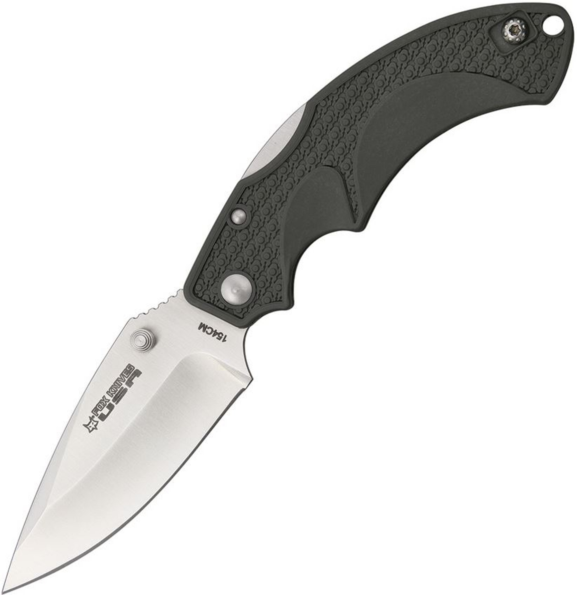 Fox USA FRZSPGR Forza Folding Knife, 154CM, Gray