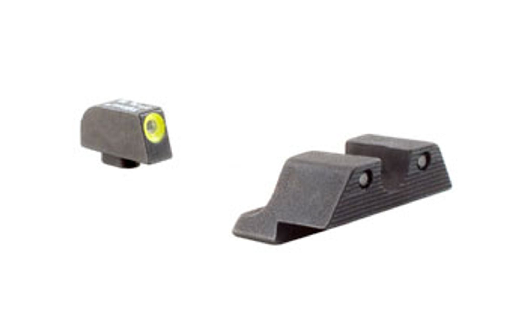 Trijicon HD 3 Dot Night Sight Set — Yellow Front Outline — for Glock Pistols