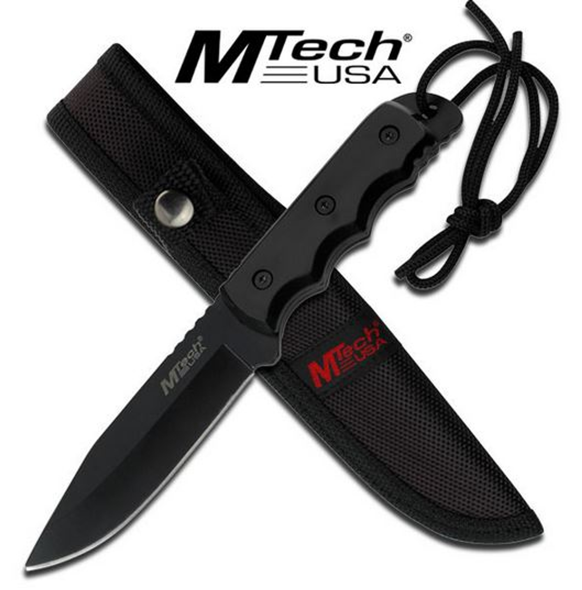 MTech 2035BK Small Fixed Blade - Black