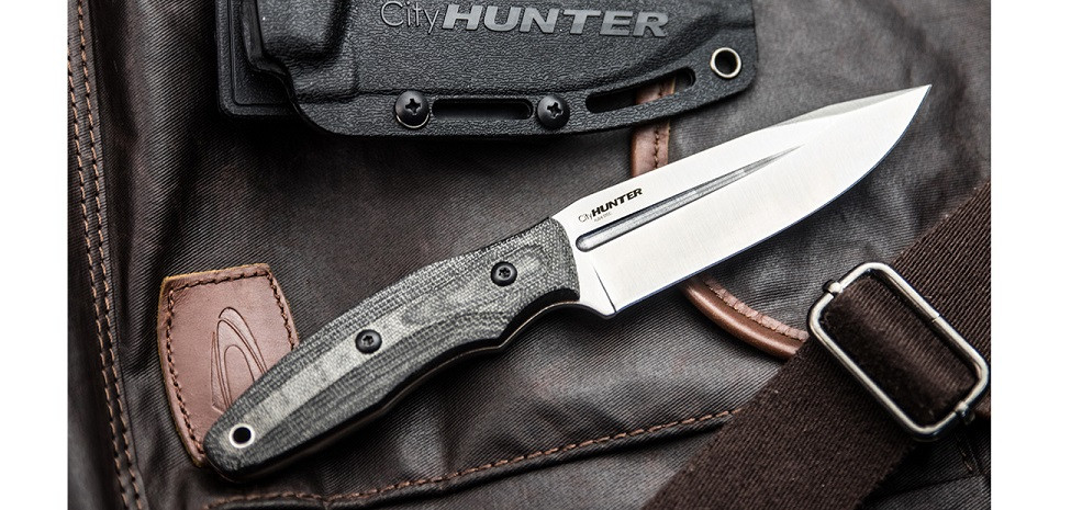 Kizlyar KK0071 City Hunter EDC Knife AUS-8 Micarta