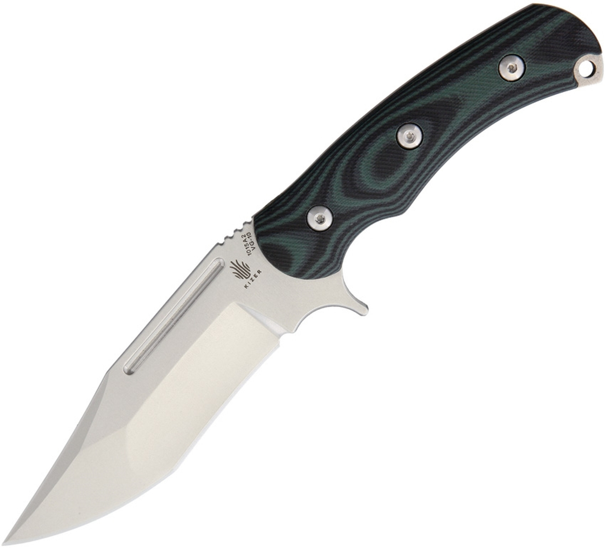 Kizer Cutlery 1015A2 Super Bad VG-10 Fixed Blade w/ Kydex Sheath