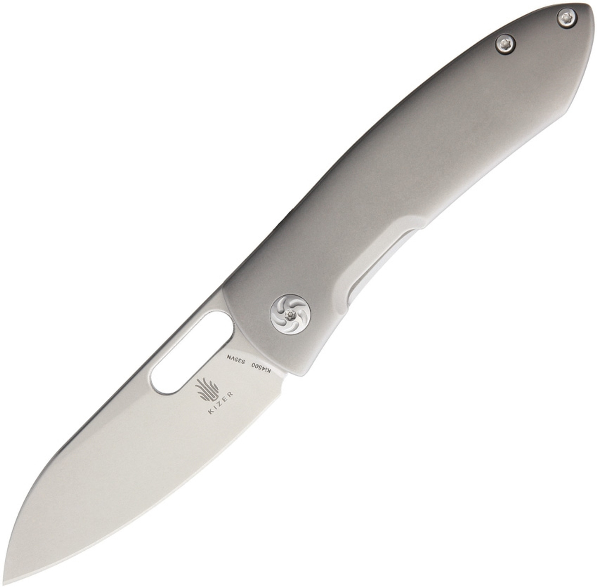 Kizer Cutlery 4500 Wanderer S35VN Titanium Framelock Folder