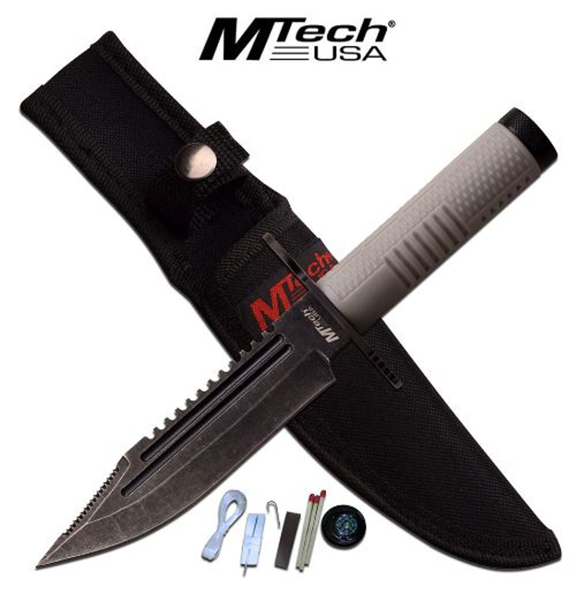 Mtech MT2068SL Fixed Blade w/Nylon Sheath