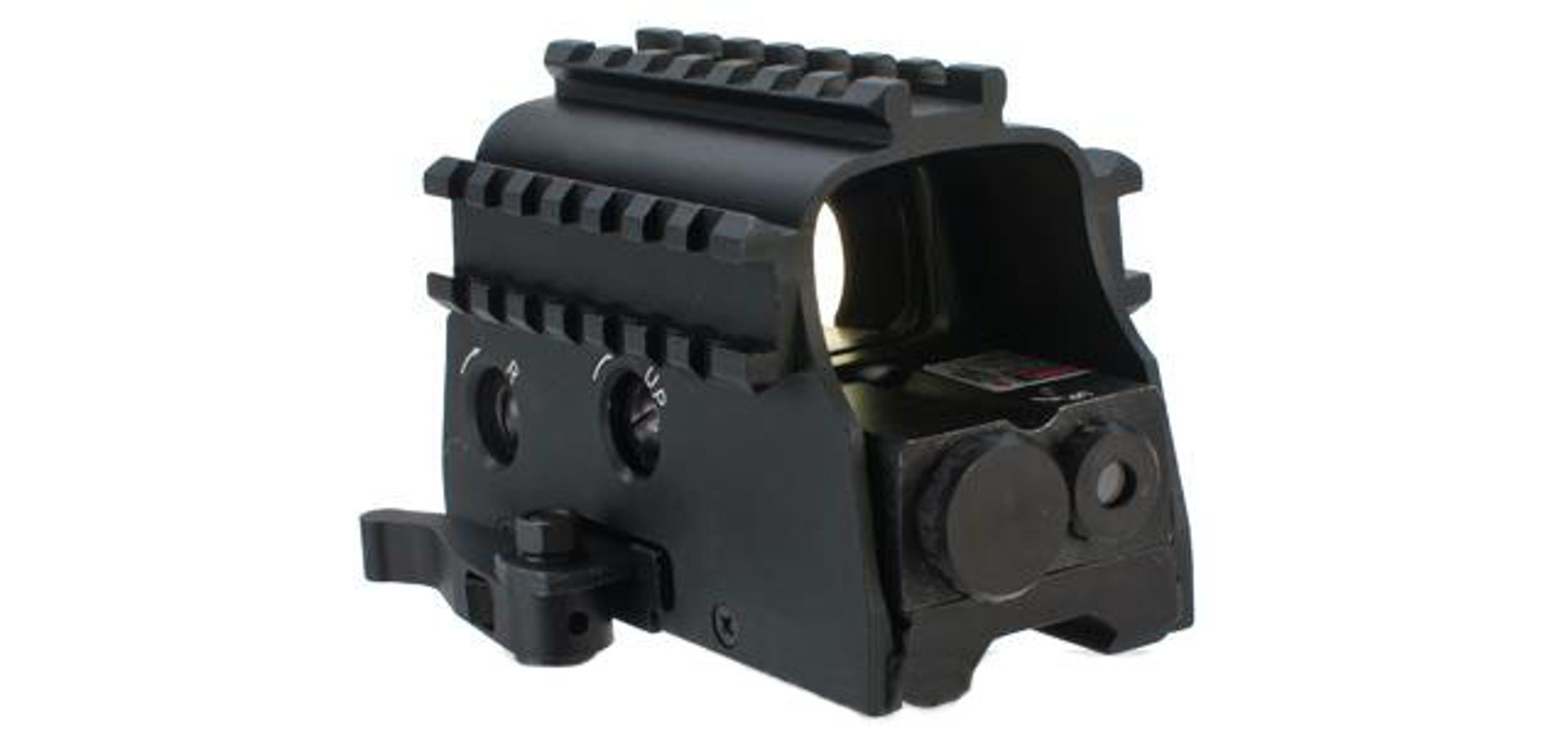 NcSTAR 3-Rail Armored Green Dot Sight w Laser - Hero Outdoors