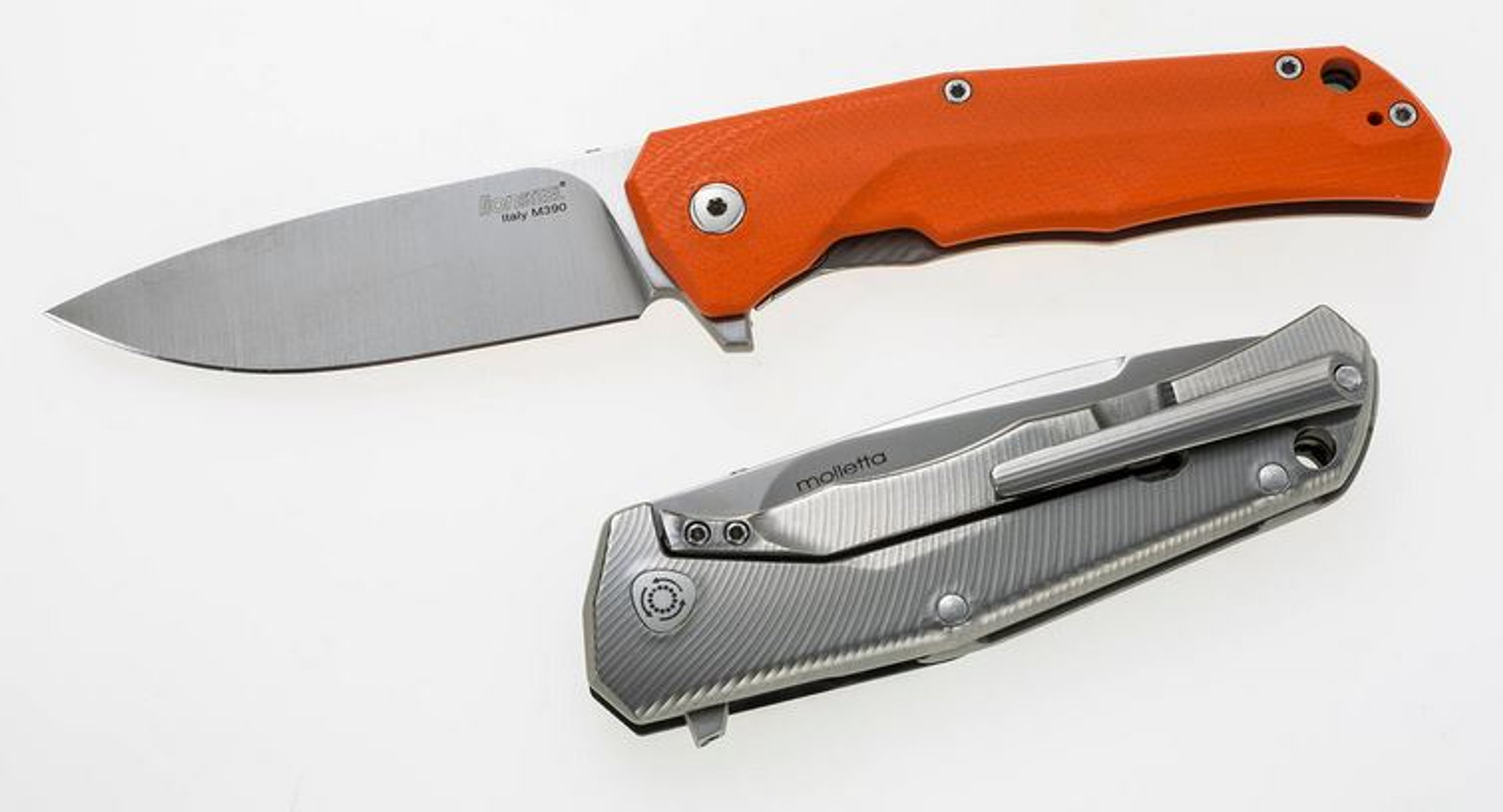 Lion Steel T.R.E. G-10, M390 Framelock - Orange