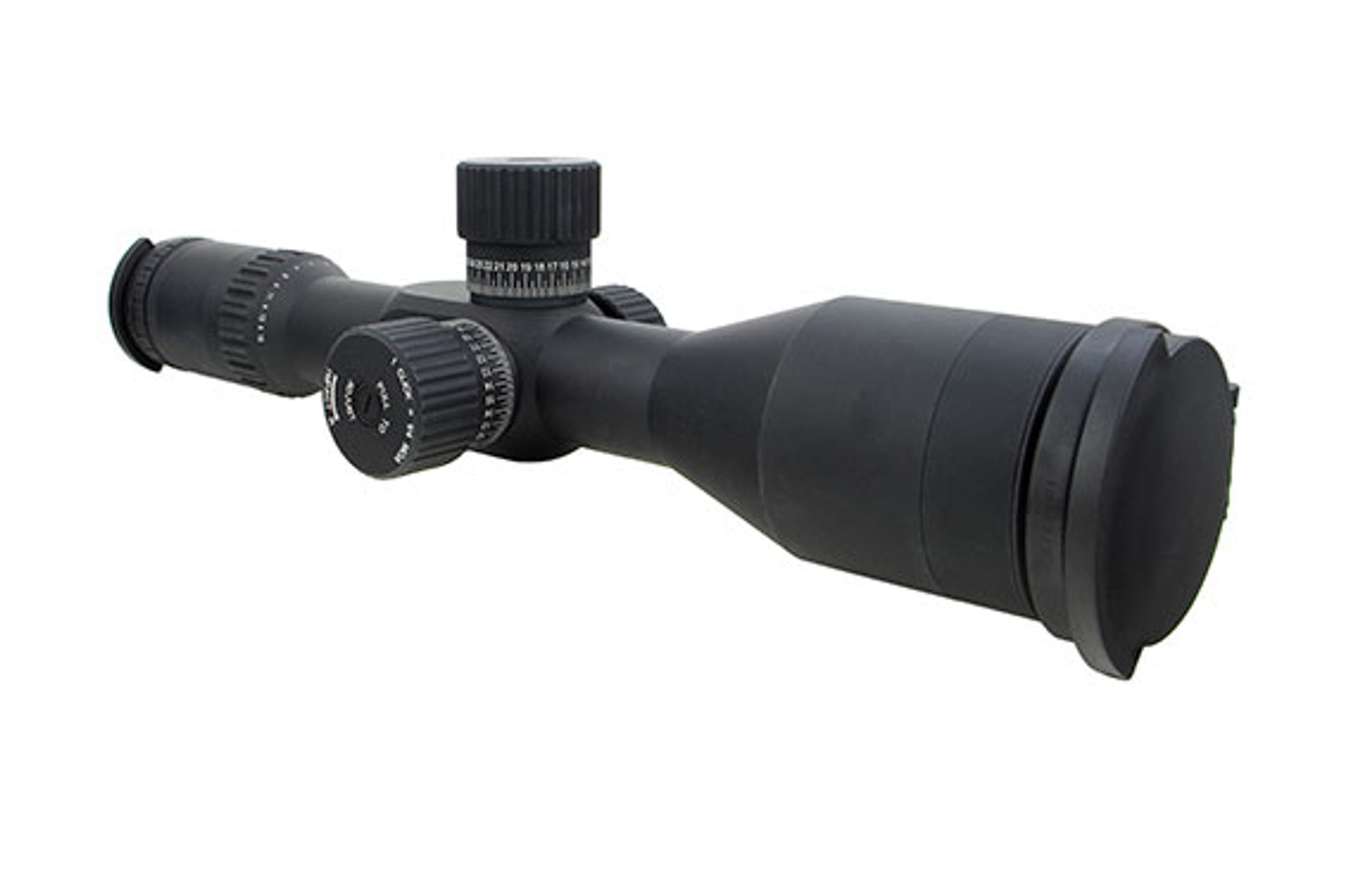 Trijicon 3-15x50 Riflescope with MOA Adjusters, MOA Reticle (Red LED)