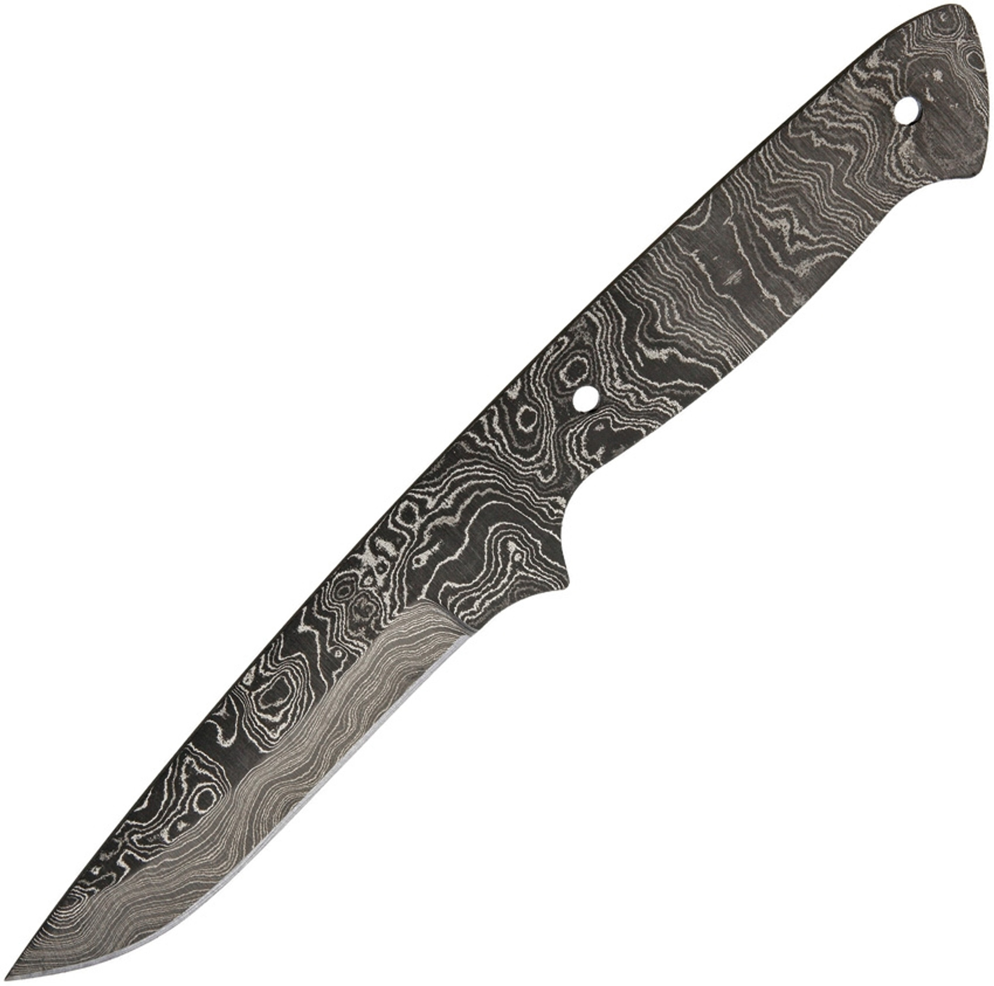 Damascus Knife Blade ADS053