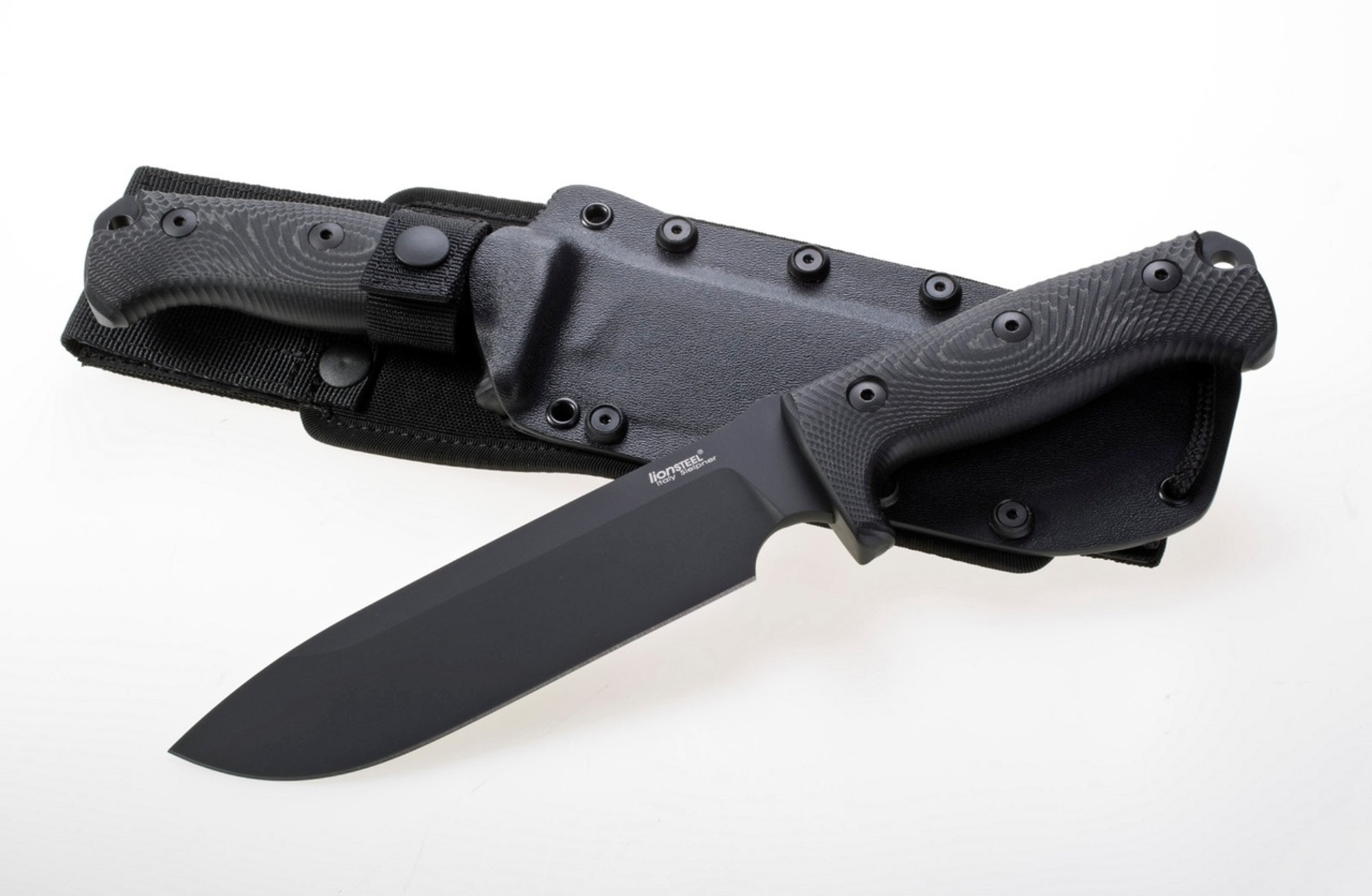 Lion Steel M7 Black Blade - Micarta
