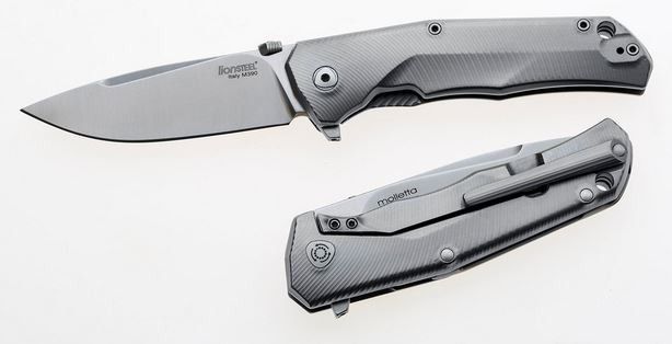 Lion Steel T.R.E. Exchange M390 Titanium Framelock - Grey