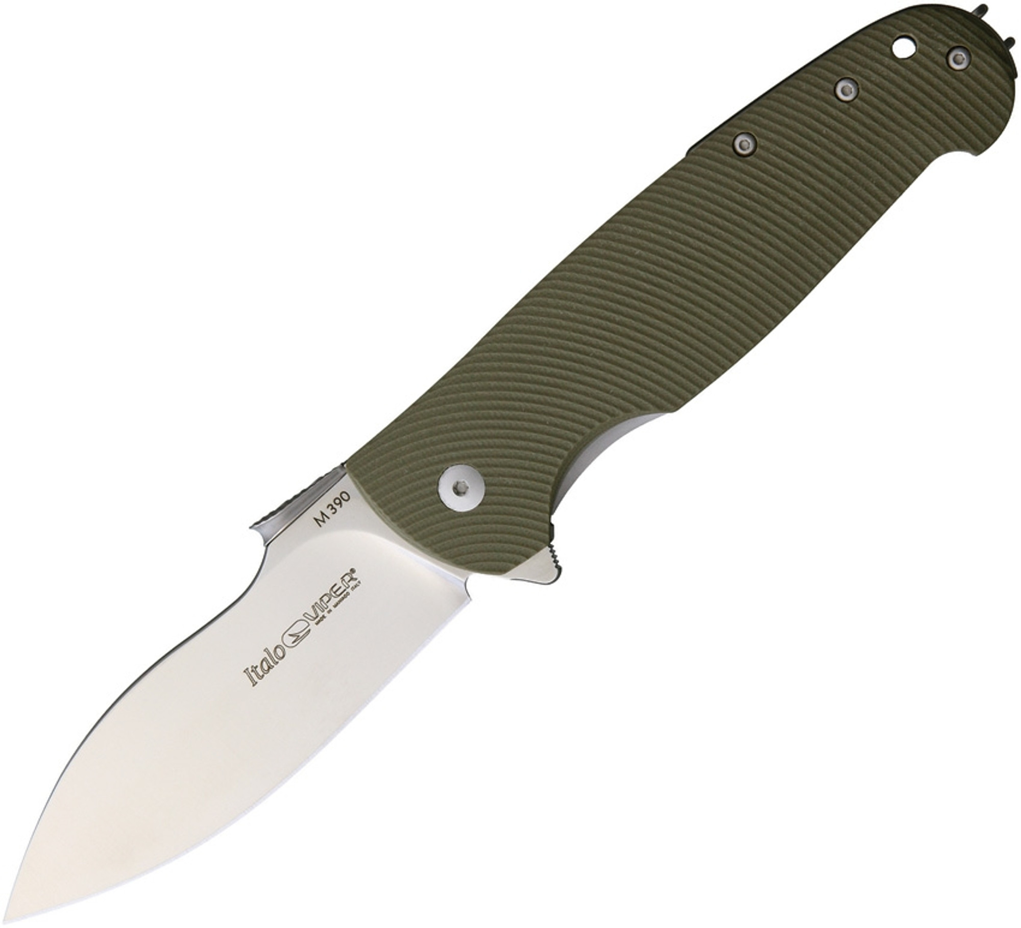 Italo Framelock G10 Green