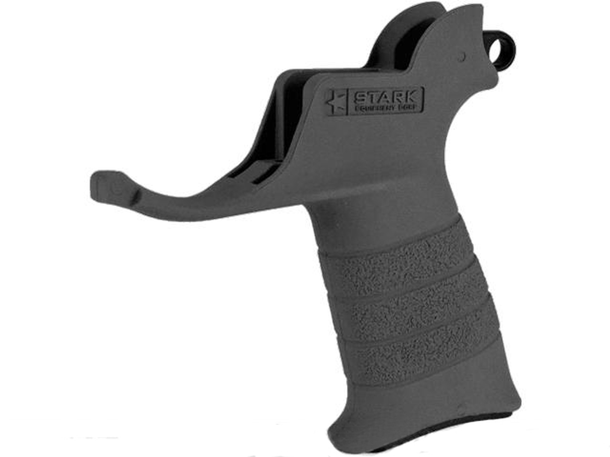 Stark Equipment AR SE2 Grip for M4 / M16 Series Airsoft GBB and Real Steel AR15 Rifles - Sling Hook / Black