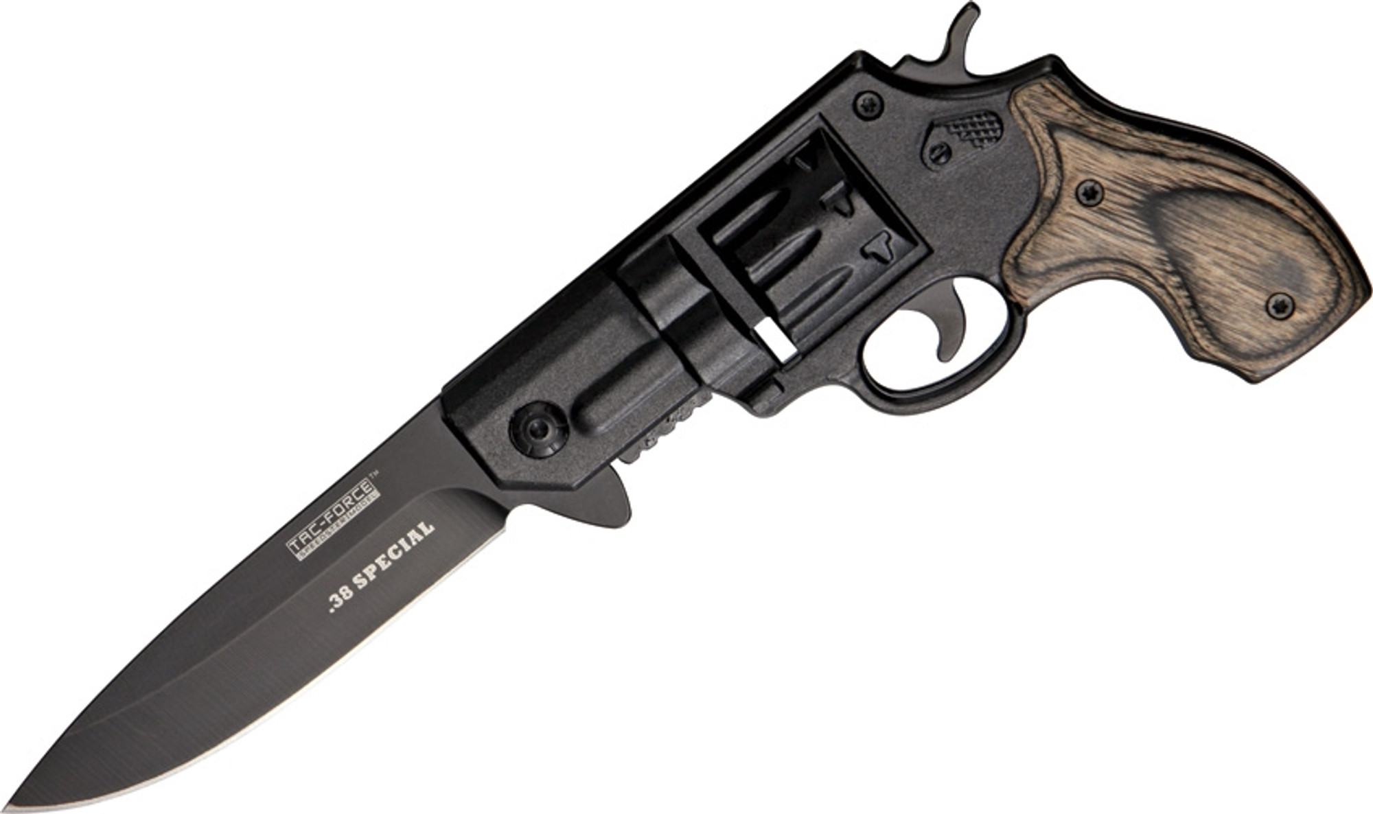 Revolver Folding Pocket Knife