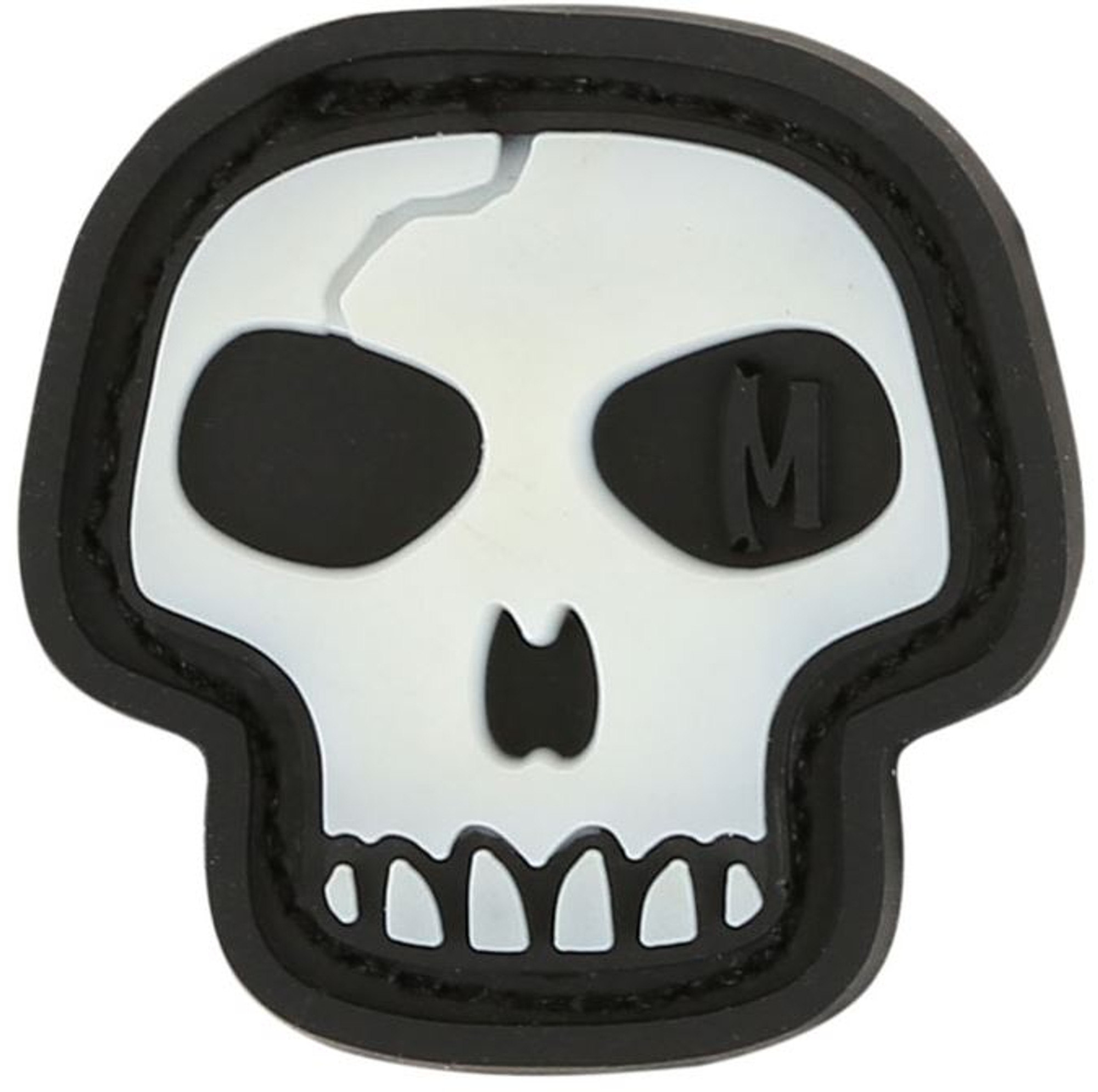 Maxpedition PVC Morale Patch - Mini Skull Glow