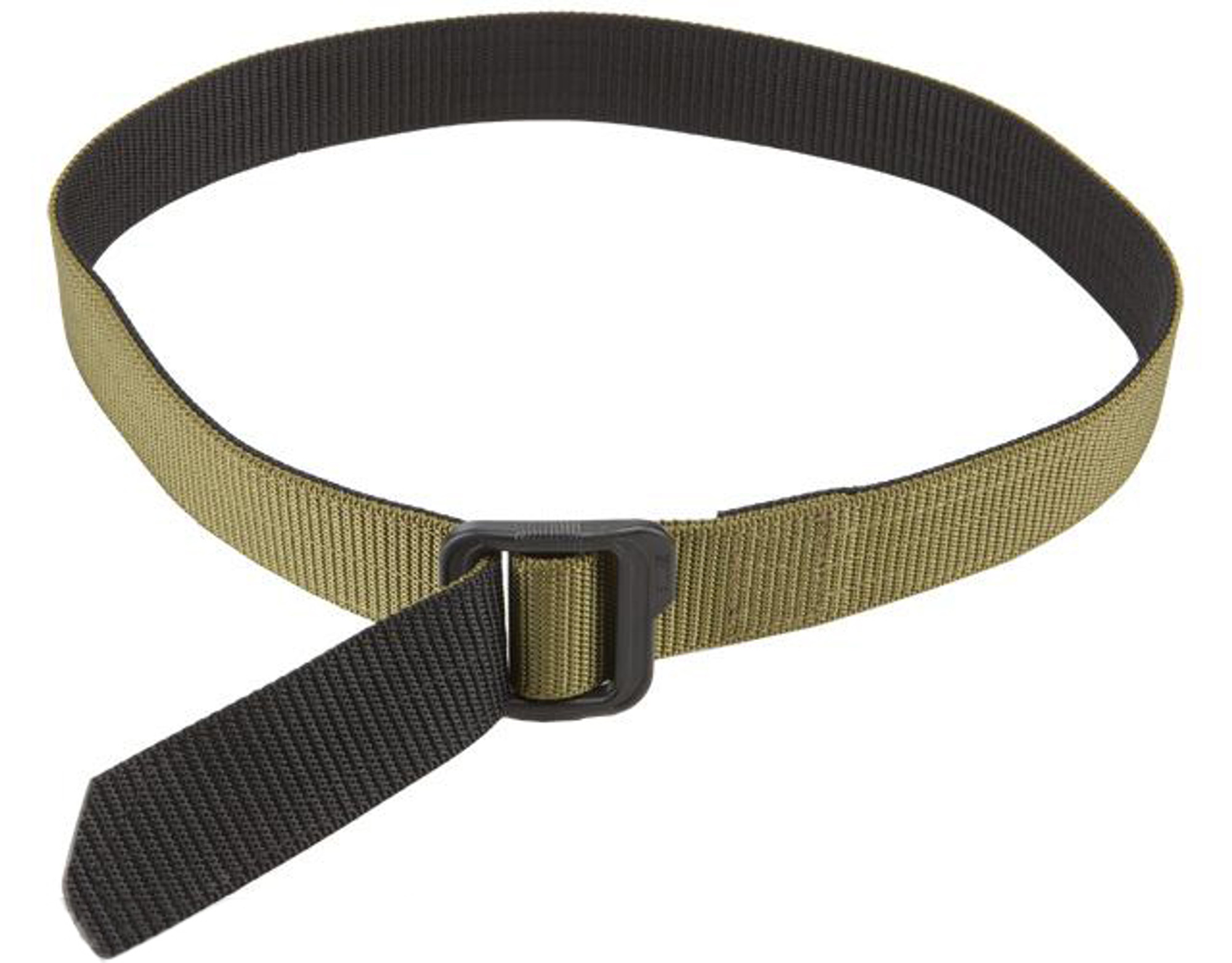 5.11 Tactical 1.5" Double Duty TDU Belt - TDU Green / Black (Size: Medium)