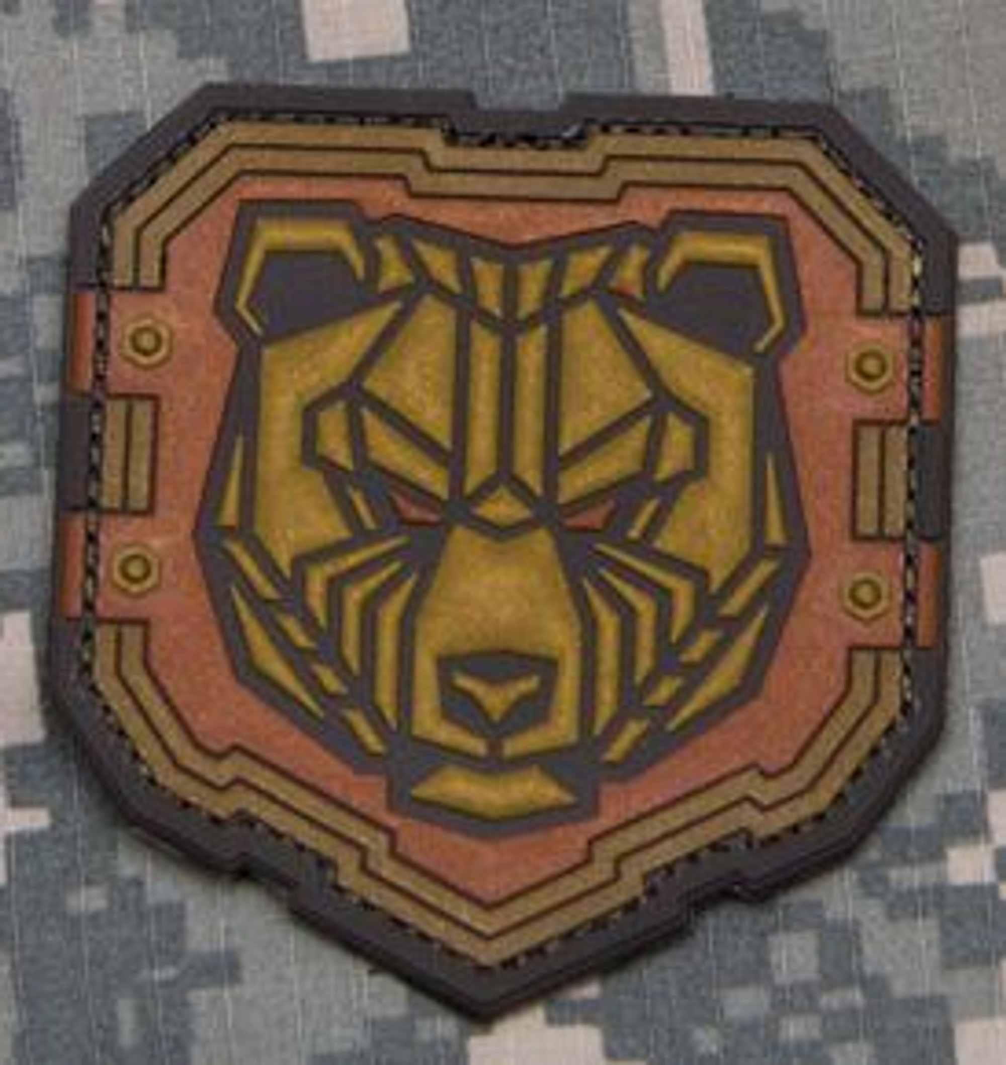 Mil-Spec Monkey Patch - Industrial Bear PVC