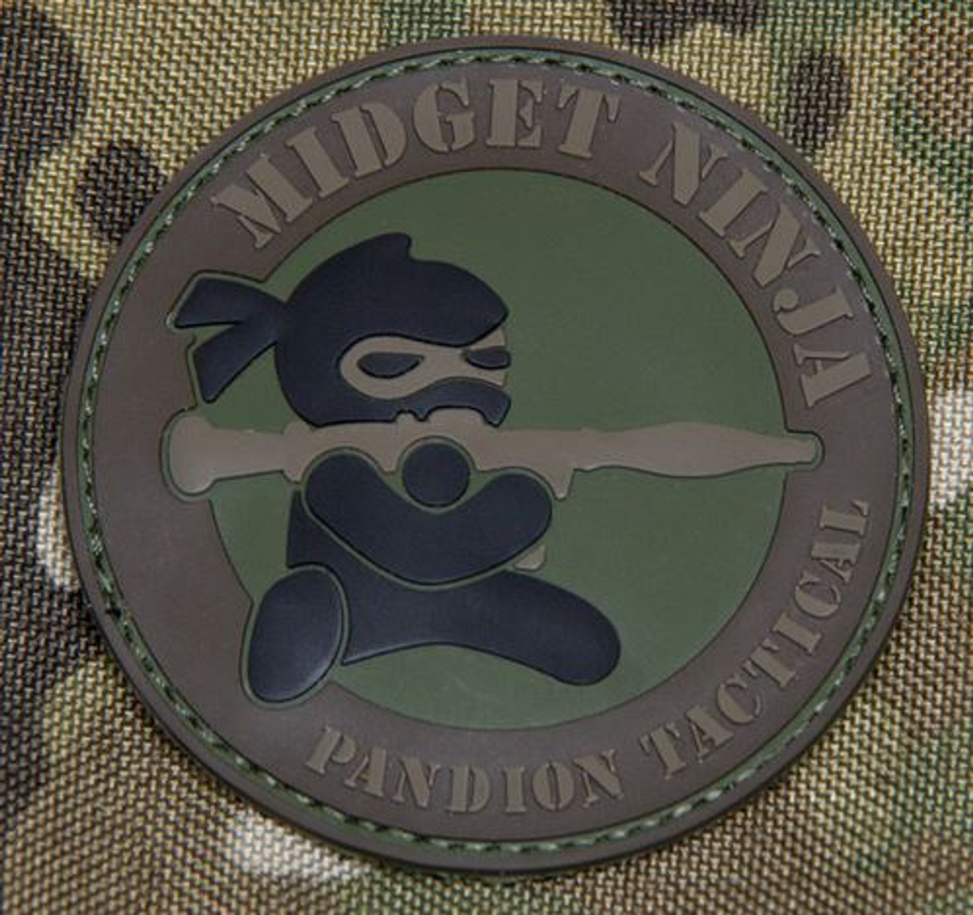 Mil-Spec Monkey Patch - Midget Ninja RPG - Forest