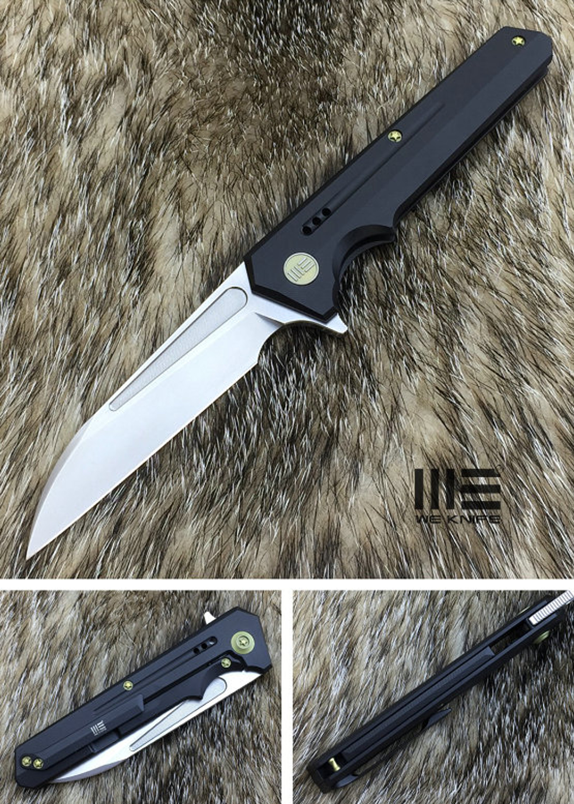 WE Knife 705E Talon M390 Titanium Framelock Black