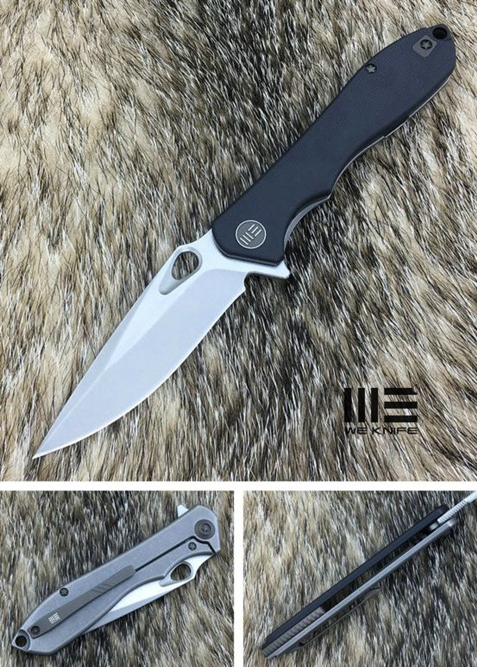 WE Knife 715F Ignition VG10 - Black G-10