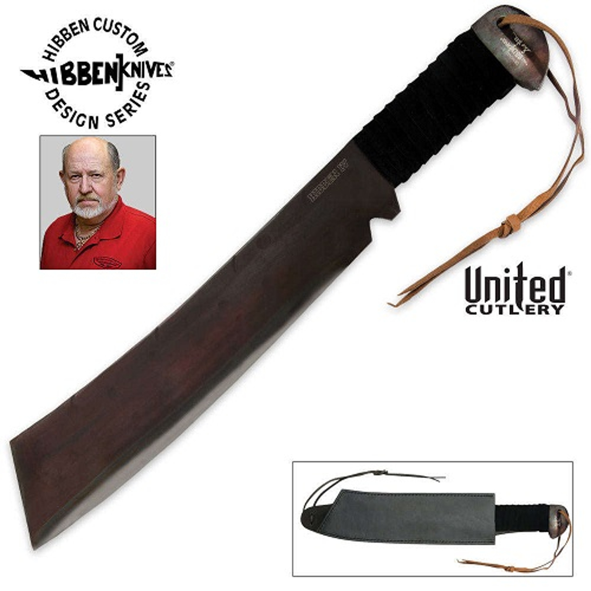 United GH5007 Gil Hibben IV Machete w/ Sheath