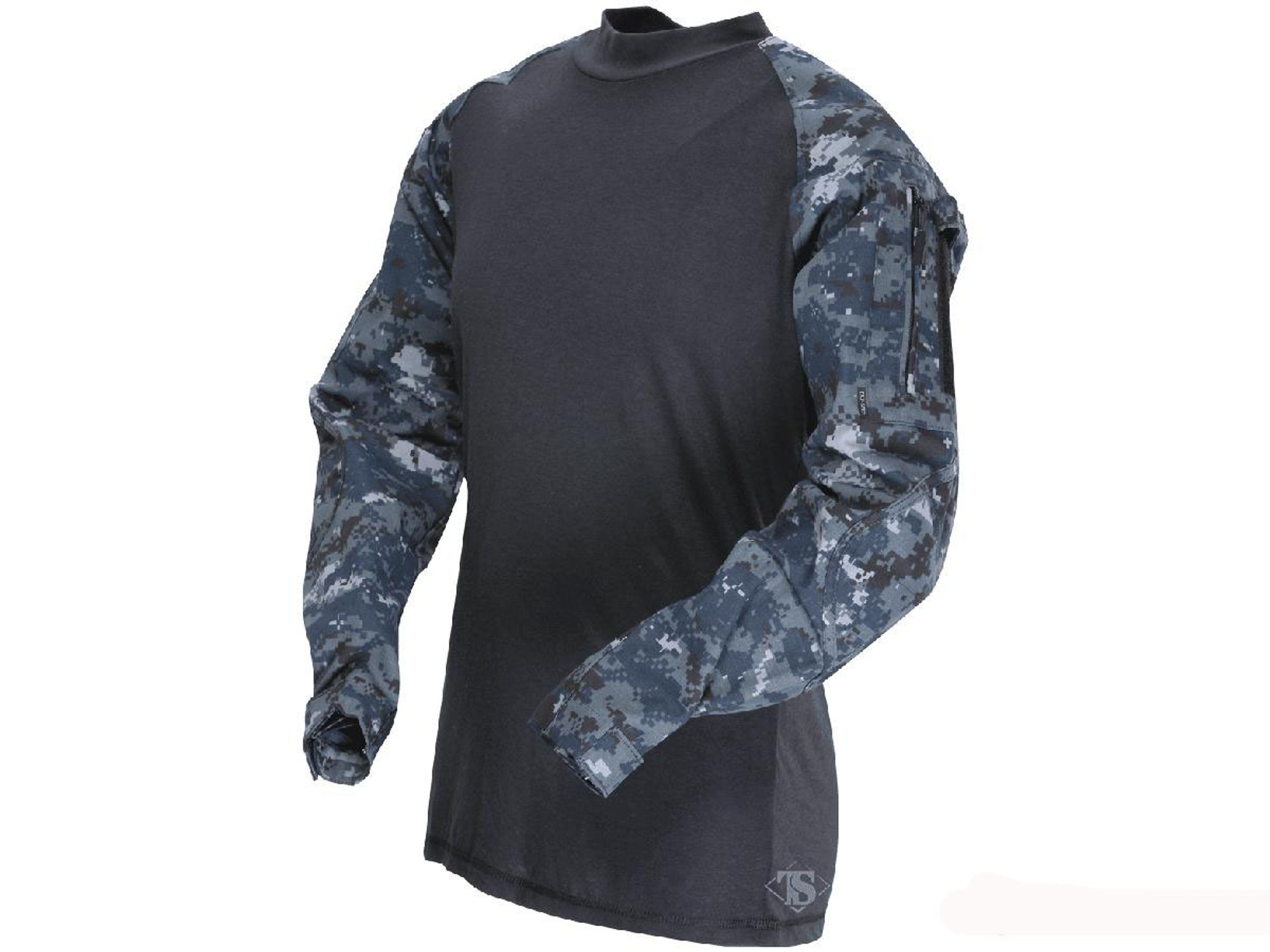 Tru-Spec Tactical Response Uniform Combat Shirt - Midnight Digital (Size: Small)