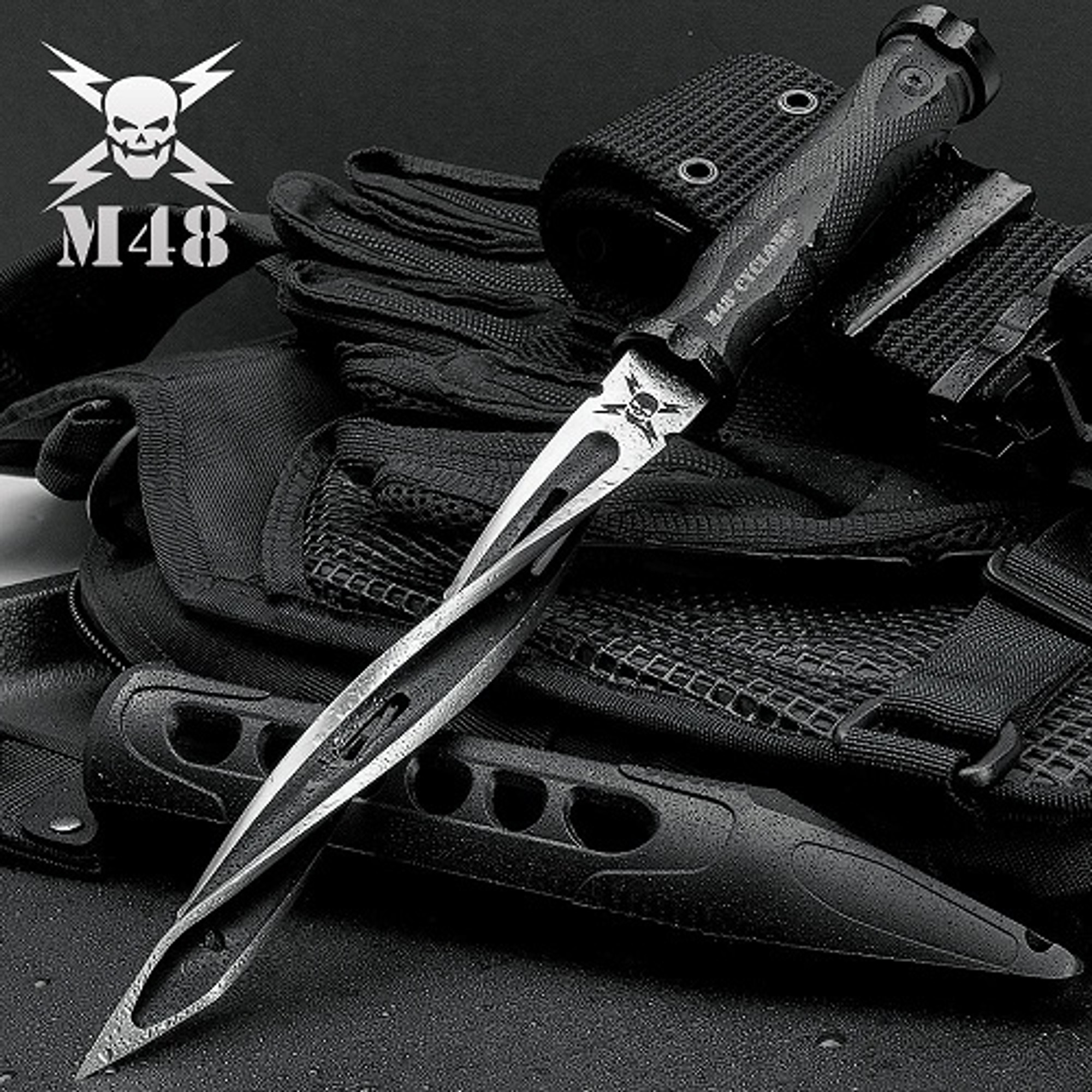 United M48 3163 Cyclone with Nylon Sheath