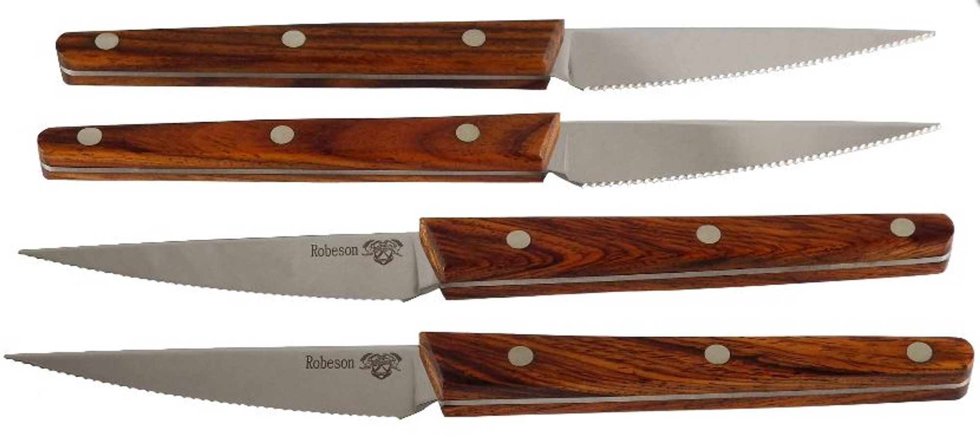OKC 6416 Robeson Viking Steak Knives Set of 4