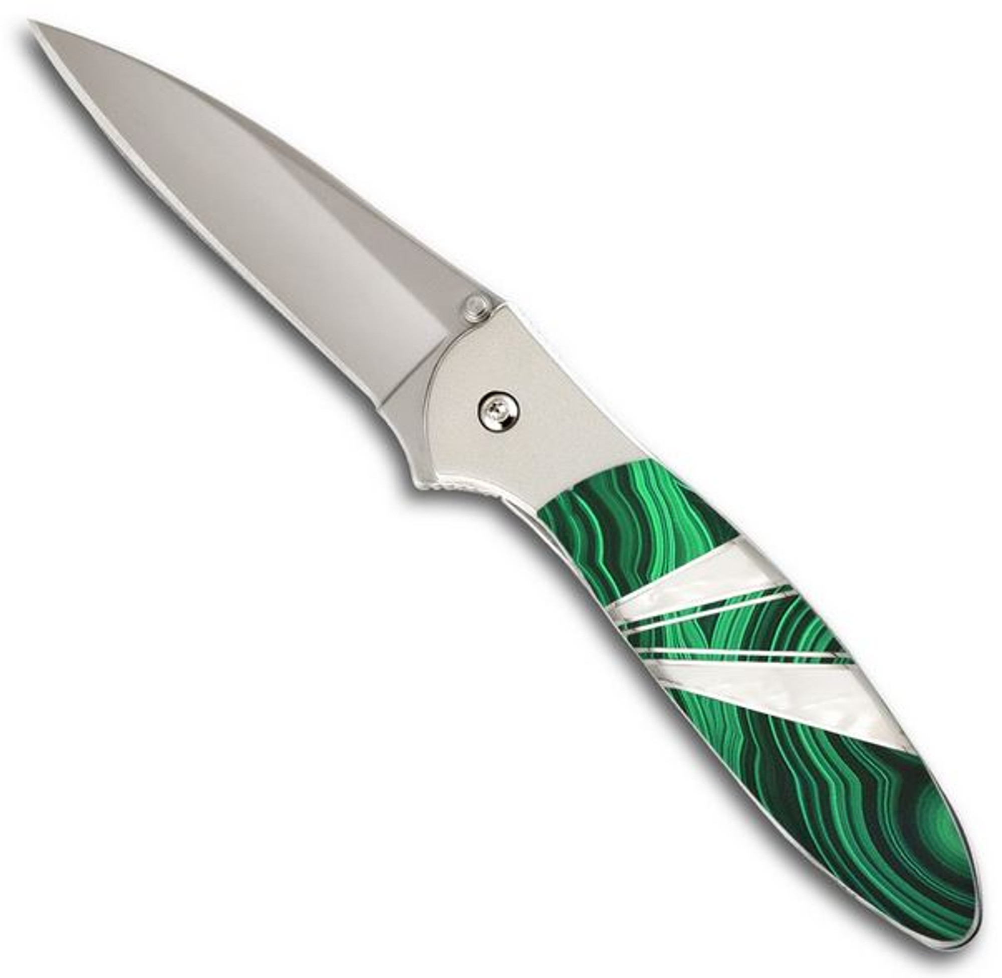 Santa Fe Stoneworks Kershaw Leek - Malachite/MOP
