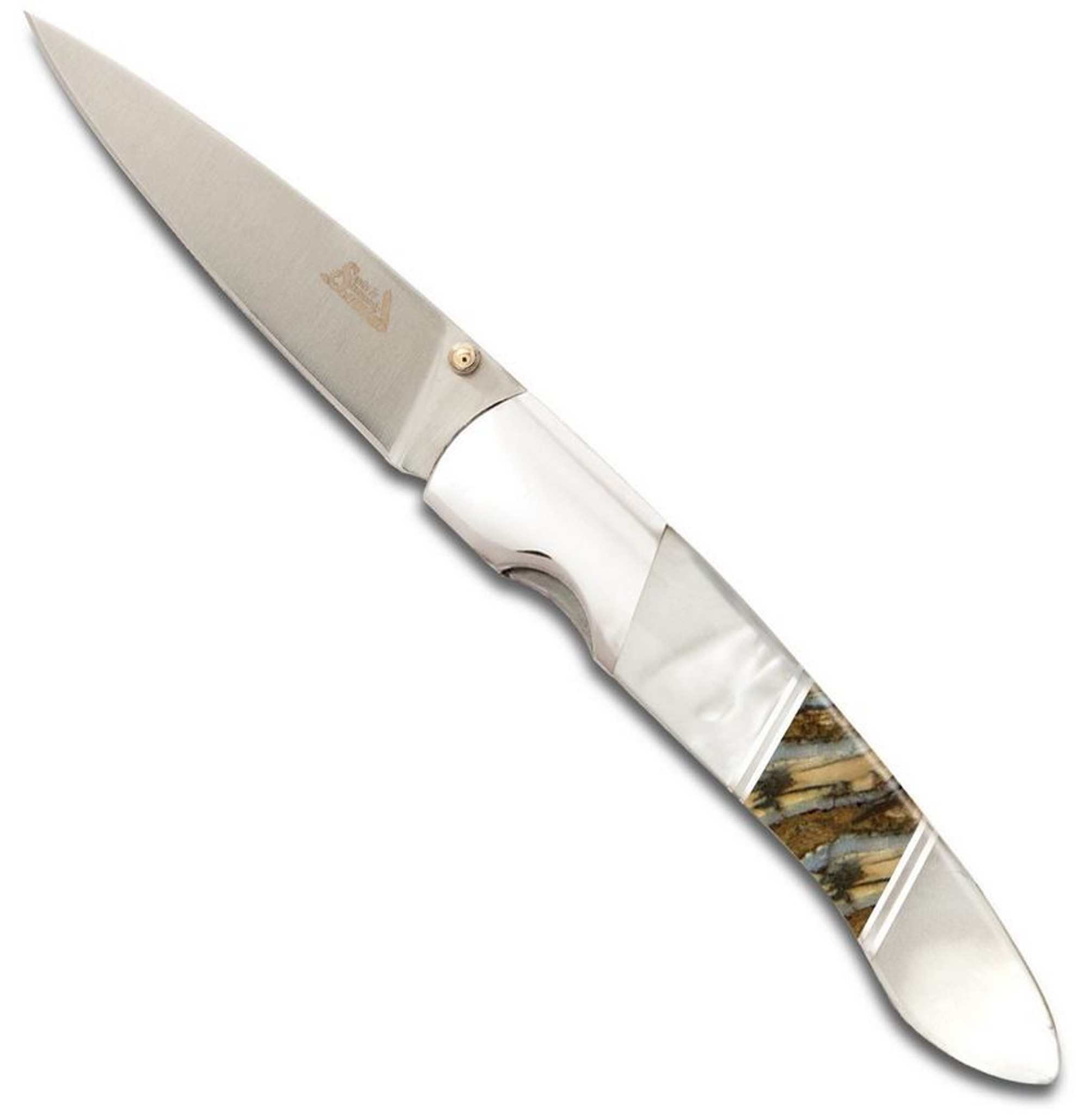 Santa Fe Stoneworks Linerlock - MOP/Mammoth Tooth