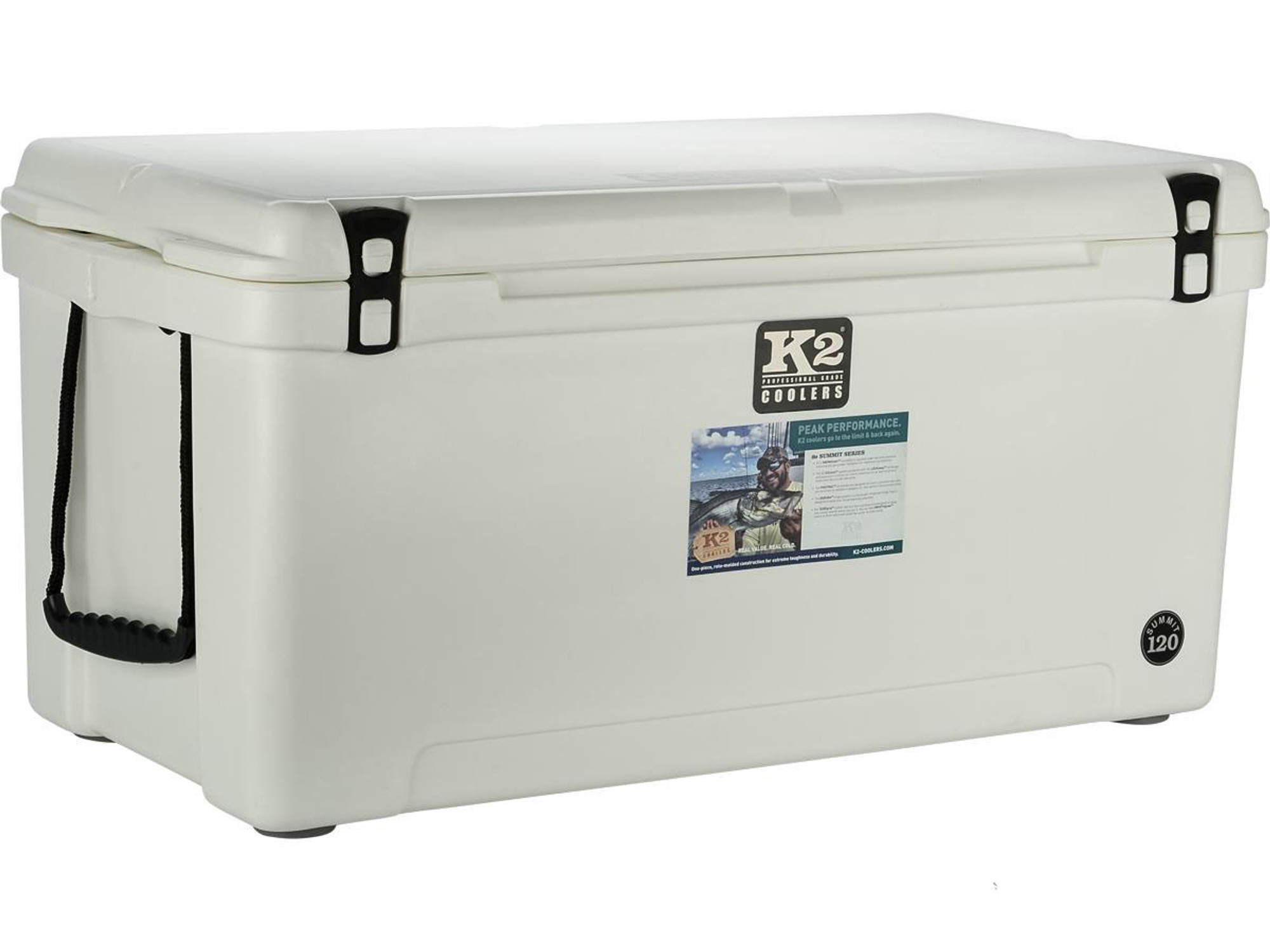 K2 Coolers Summit 120 Ice Chest (Color: Glacier White) - Hero Outdoors