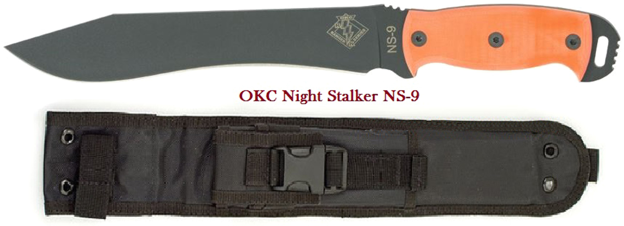 OKC 9422OG Ranger Night Stalker 9 - Orange G-10