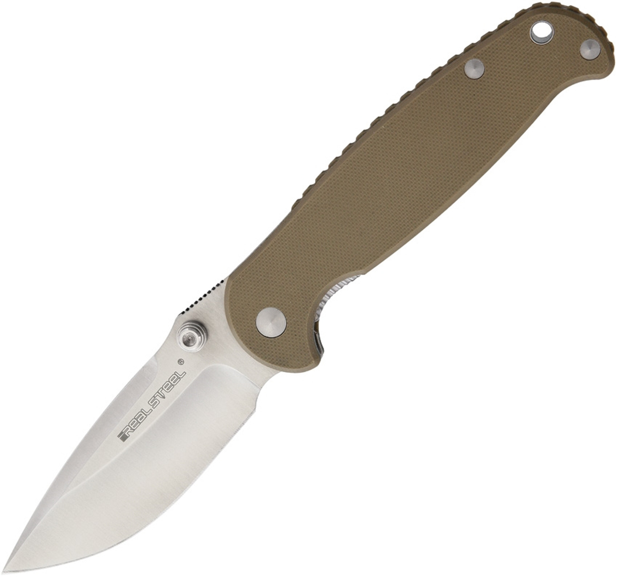 H6 Linerlock Coyote Satin