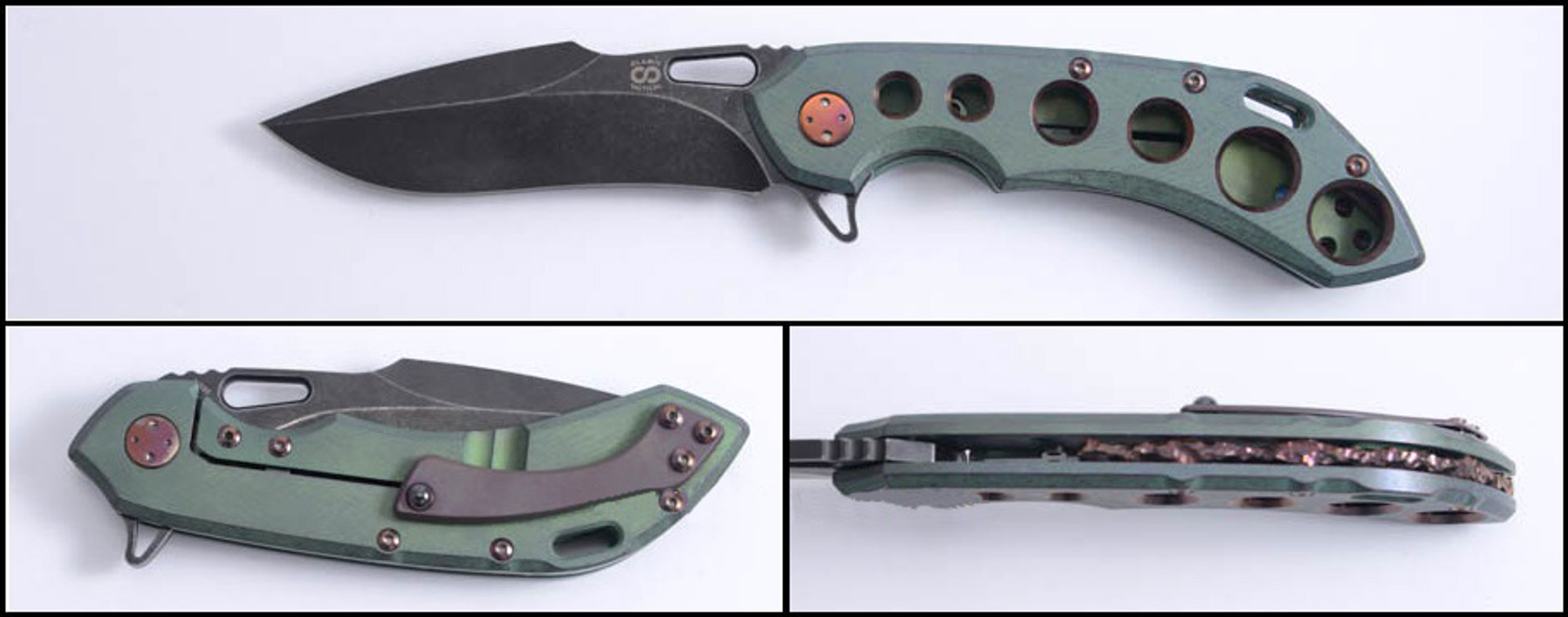 Olamic Wayfarer 247 T915 - Kinetic X Rainforest/PVD Stonewash