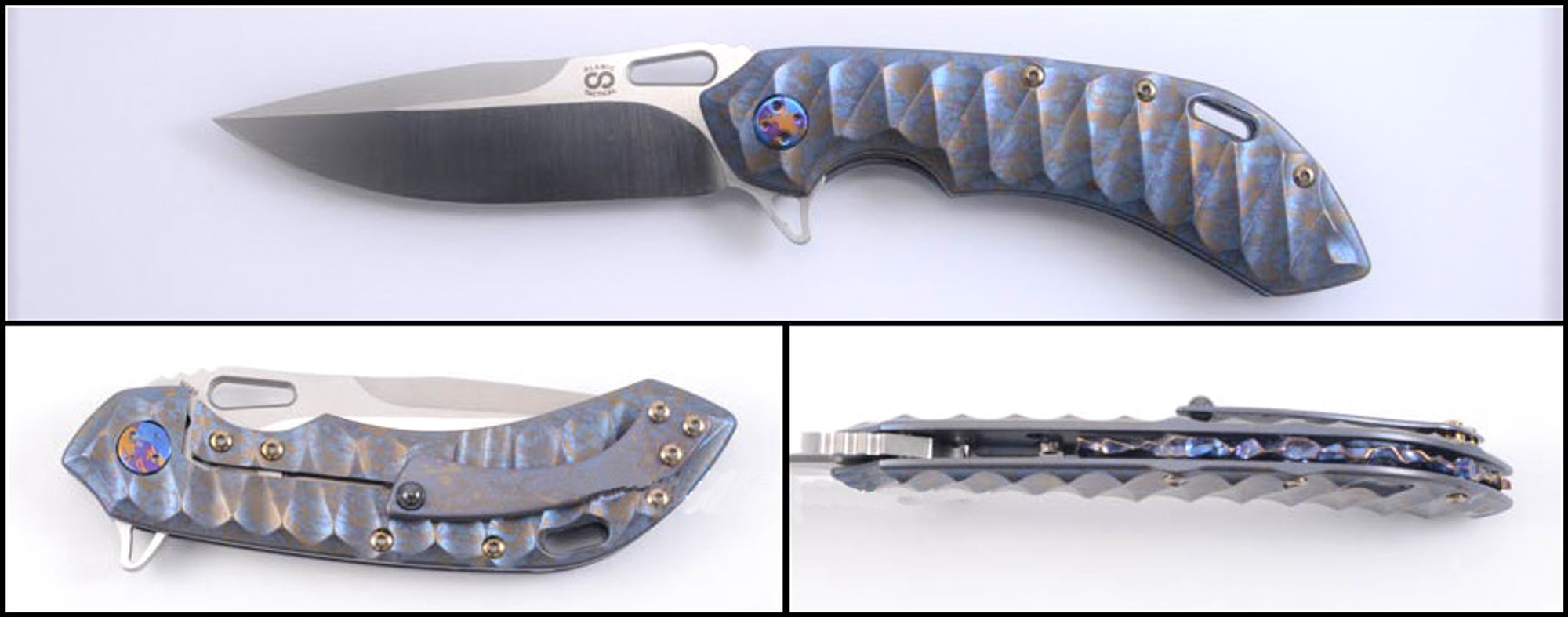 Olamic Wayfarer 247 T921 - Scalloped Splash/Satin